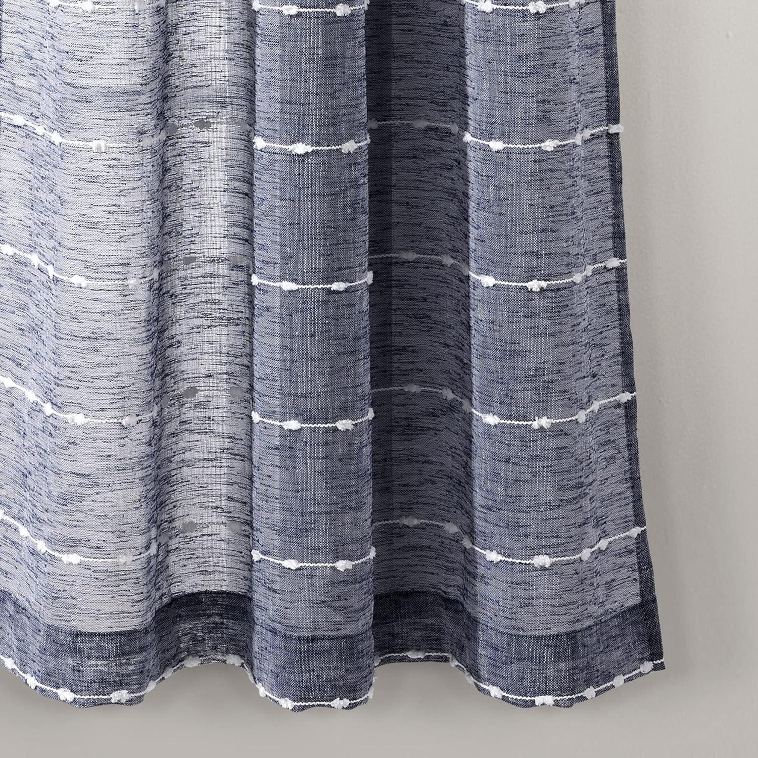 Lush Decor Polyester Sheer Curtain Pair (Set of 2)