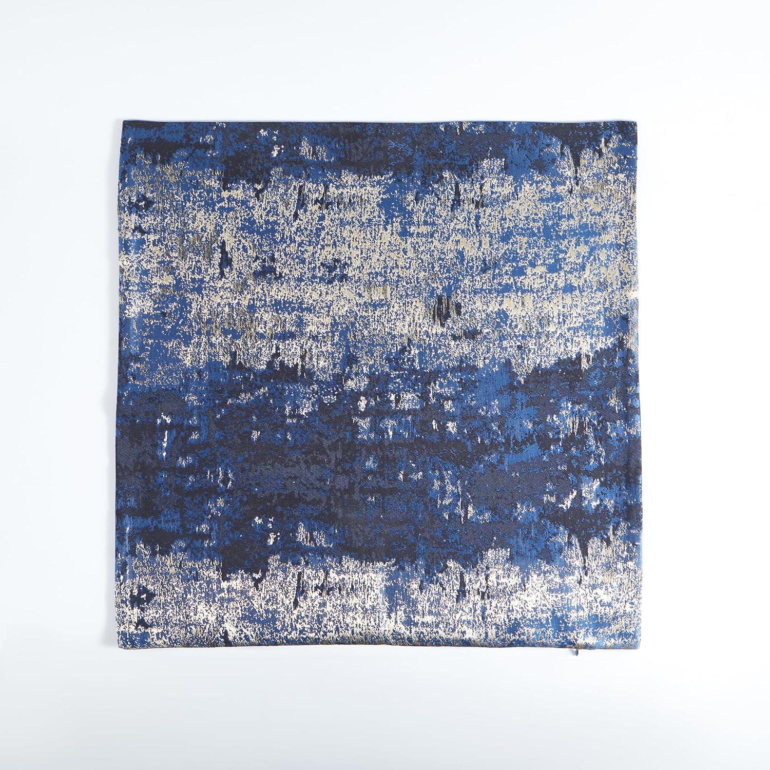 THE-TINOART Glam Jacquard & Velvet Throw Square Accent Pillow Cover 20"x20" 1Piece
