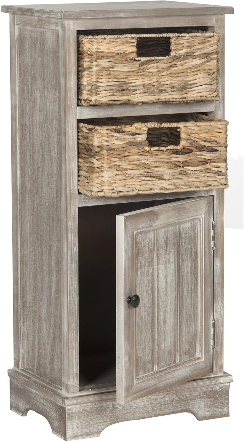 Connery Cabinet - AMH5742 - Cherry - Safavieh Couture