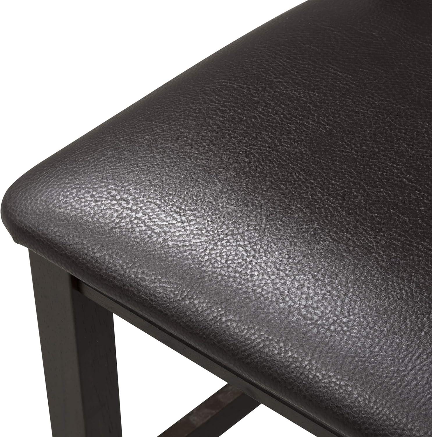 Lawson Black Splat Back Counter Chair (RTA)