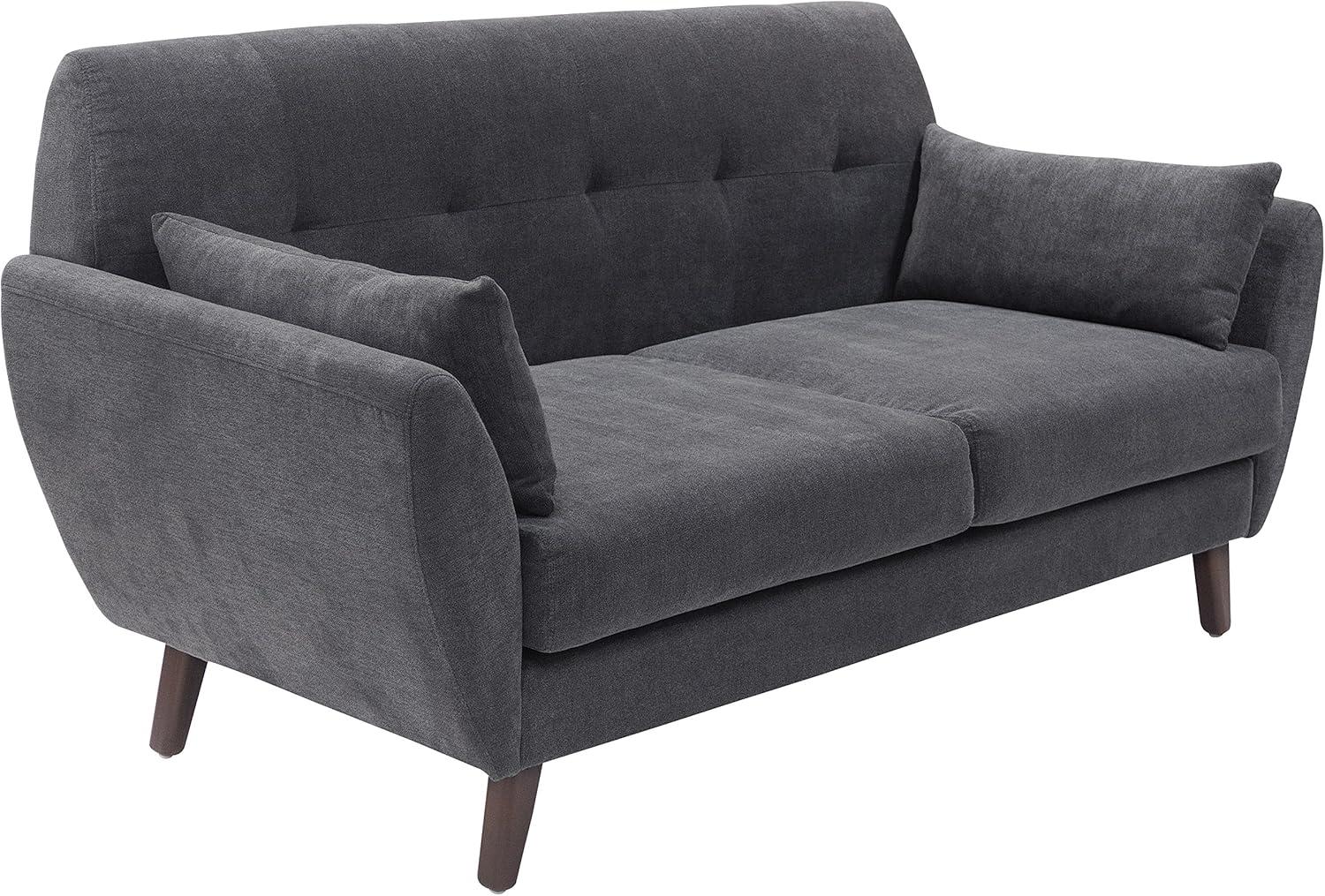 Serta Artesia Midcentury Modern Sofa with Tapered Legs