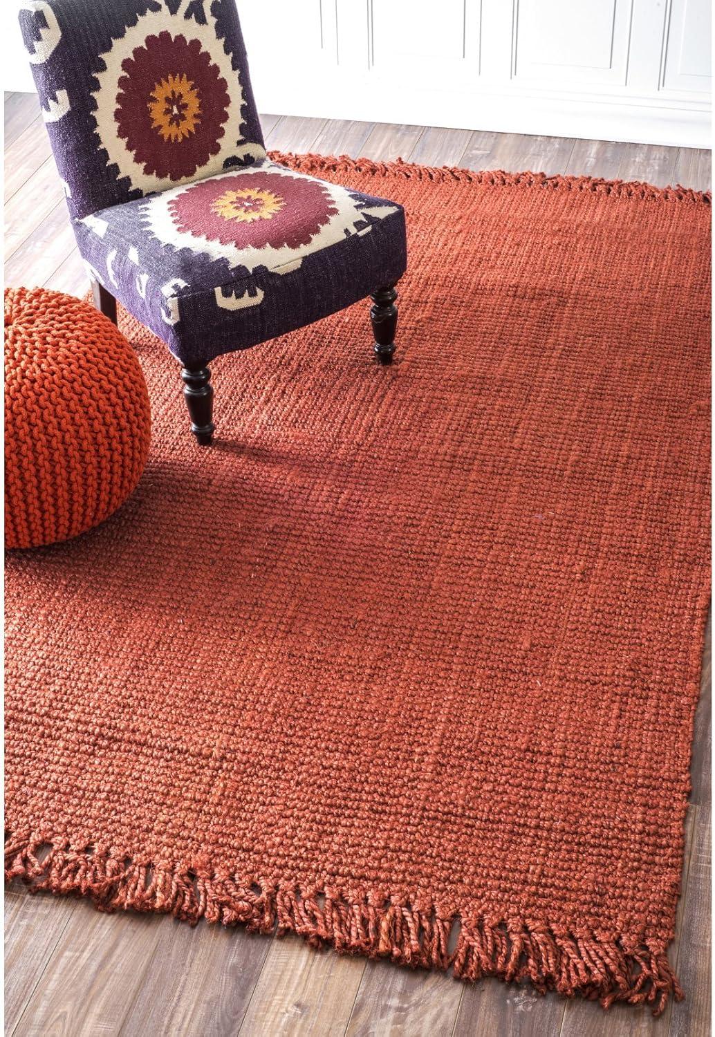 Nuloom Daniela Farmhouse Chunky Jute Indoor Area Rug