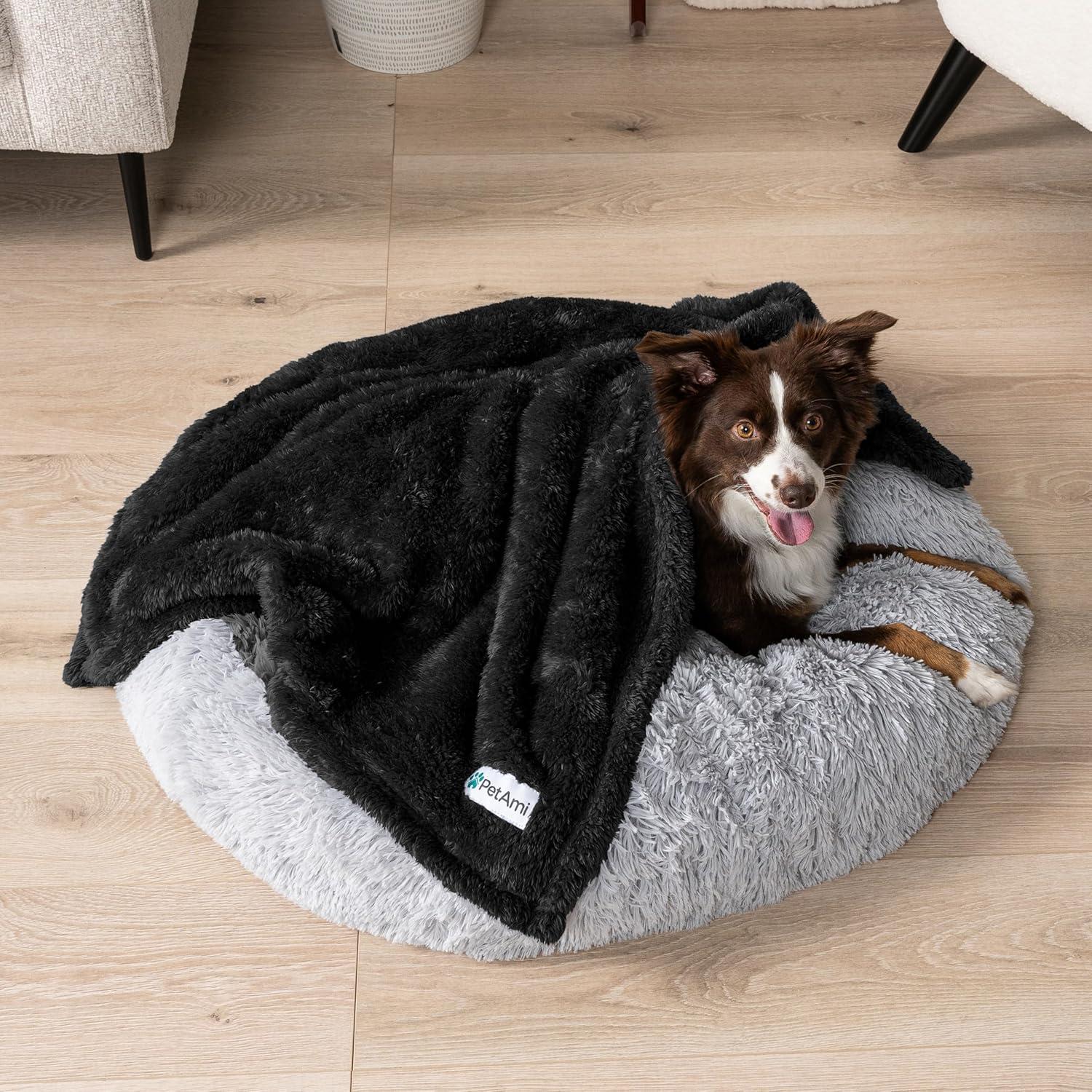 PetAmi Sherpa Fleece Pet Blanket