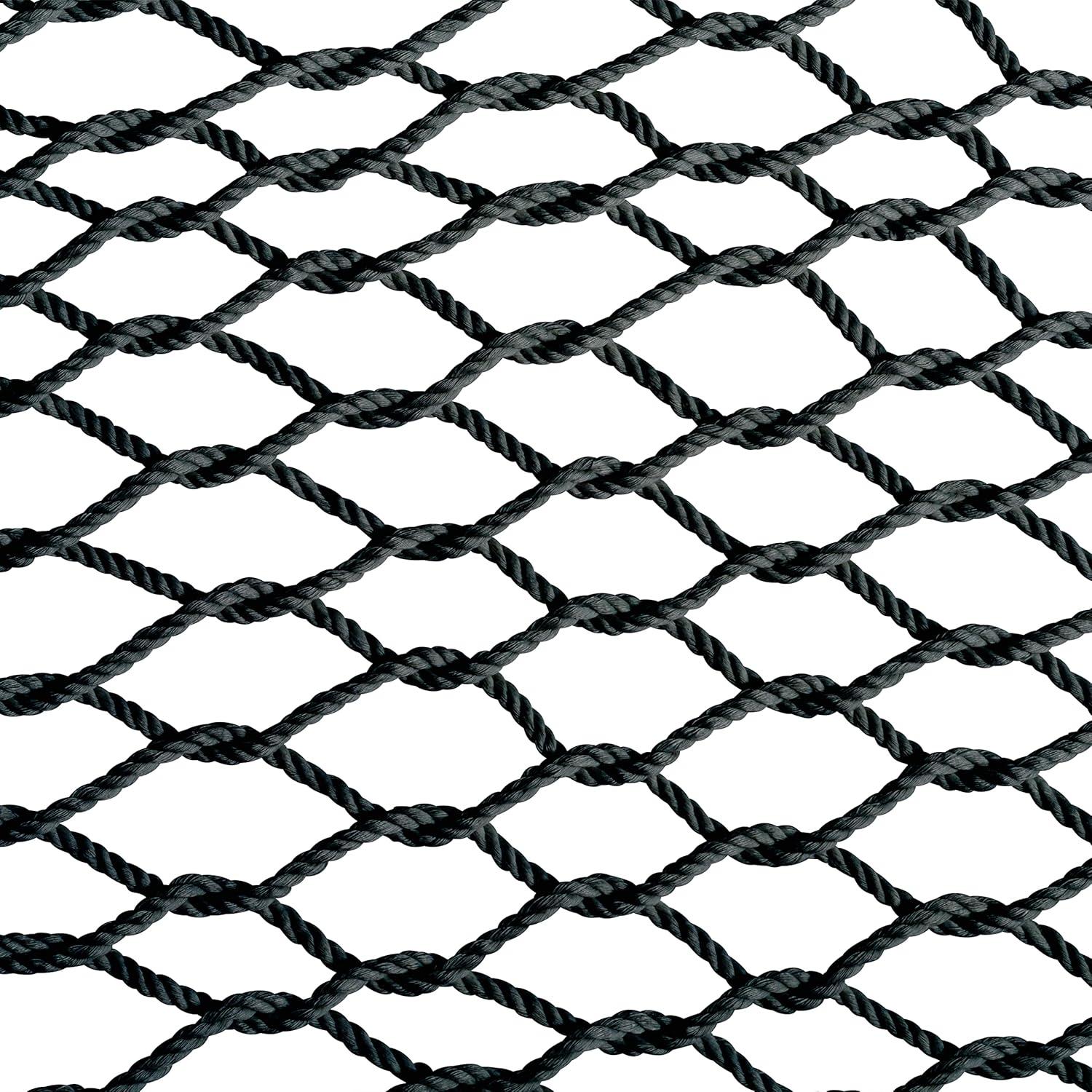 Bliss Hammocks Cotton Rope Hammock W/ Spreader Bar, 60-in. Wide, 450 lb. Capacity - Black