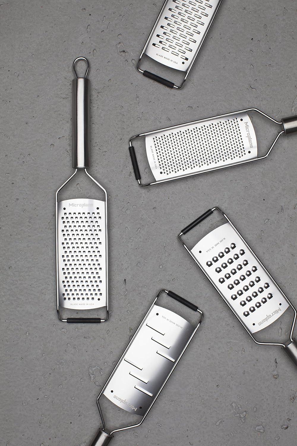 Stainless Steel Extra Coarse Kitchen Grater with Handle