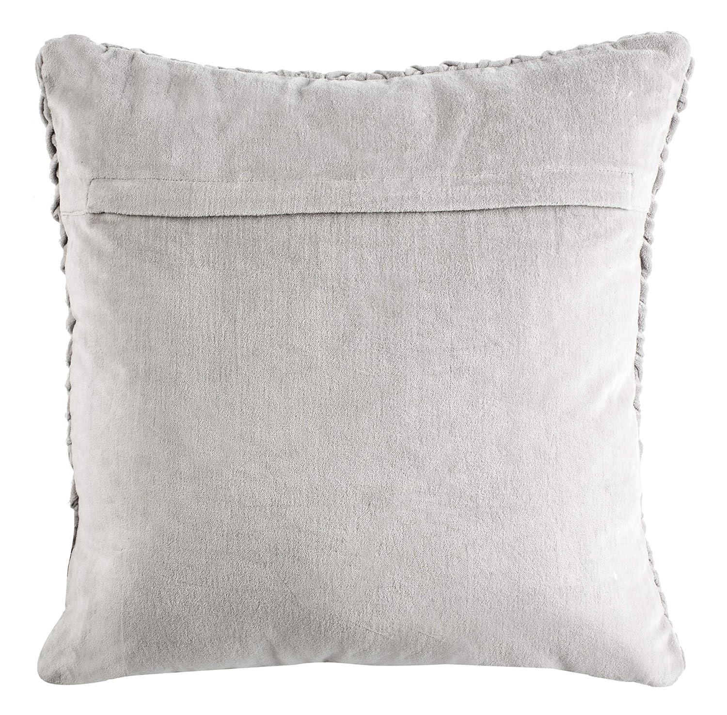 Barlett Pillow - Light Grey - 12"X20" - Safavieh