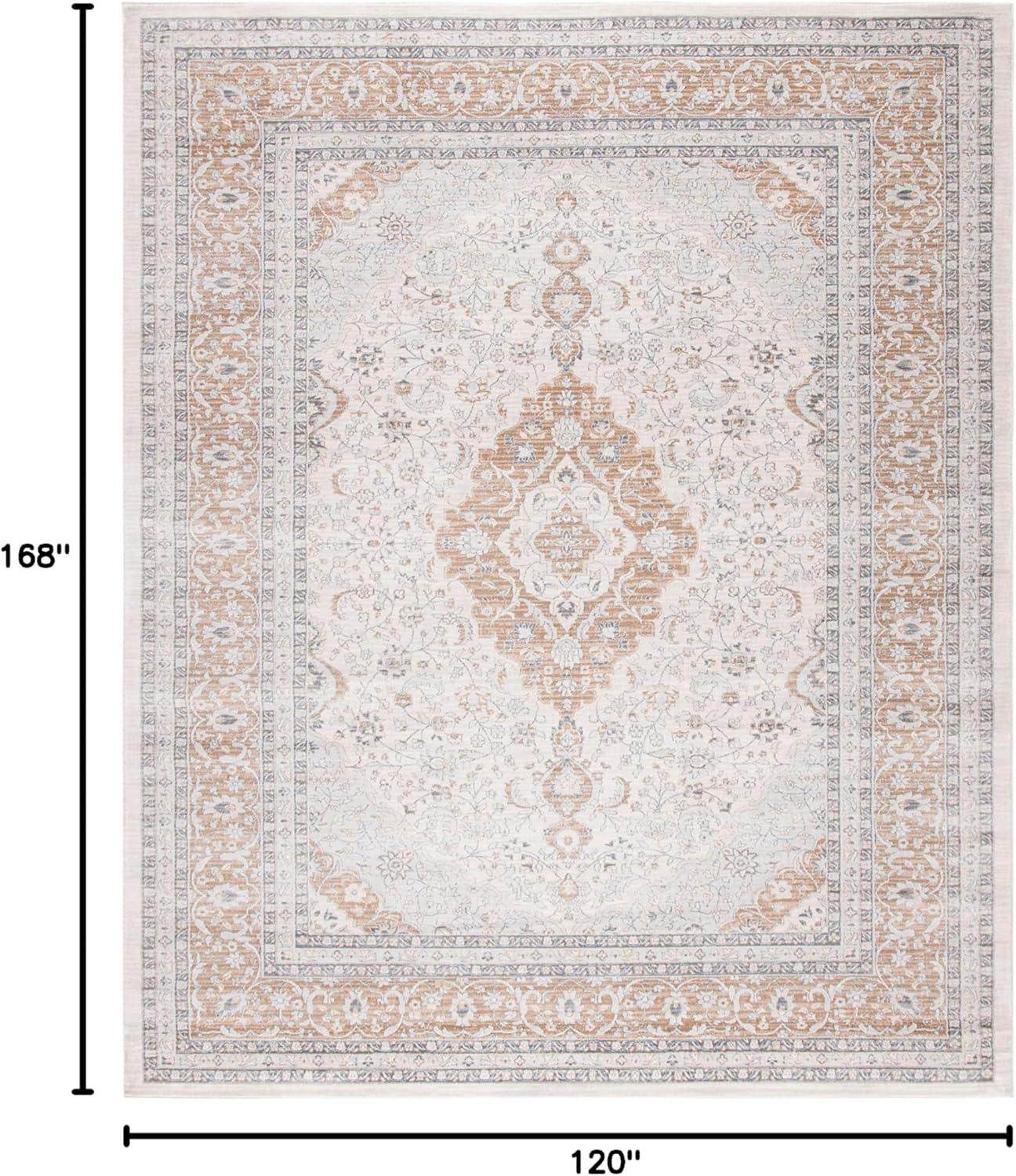 SAFAVIEH Isabella Jack Oriental Area Rug, Cream/Beige, 10' x 14'