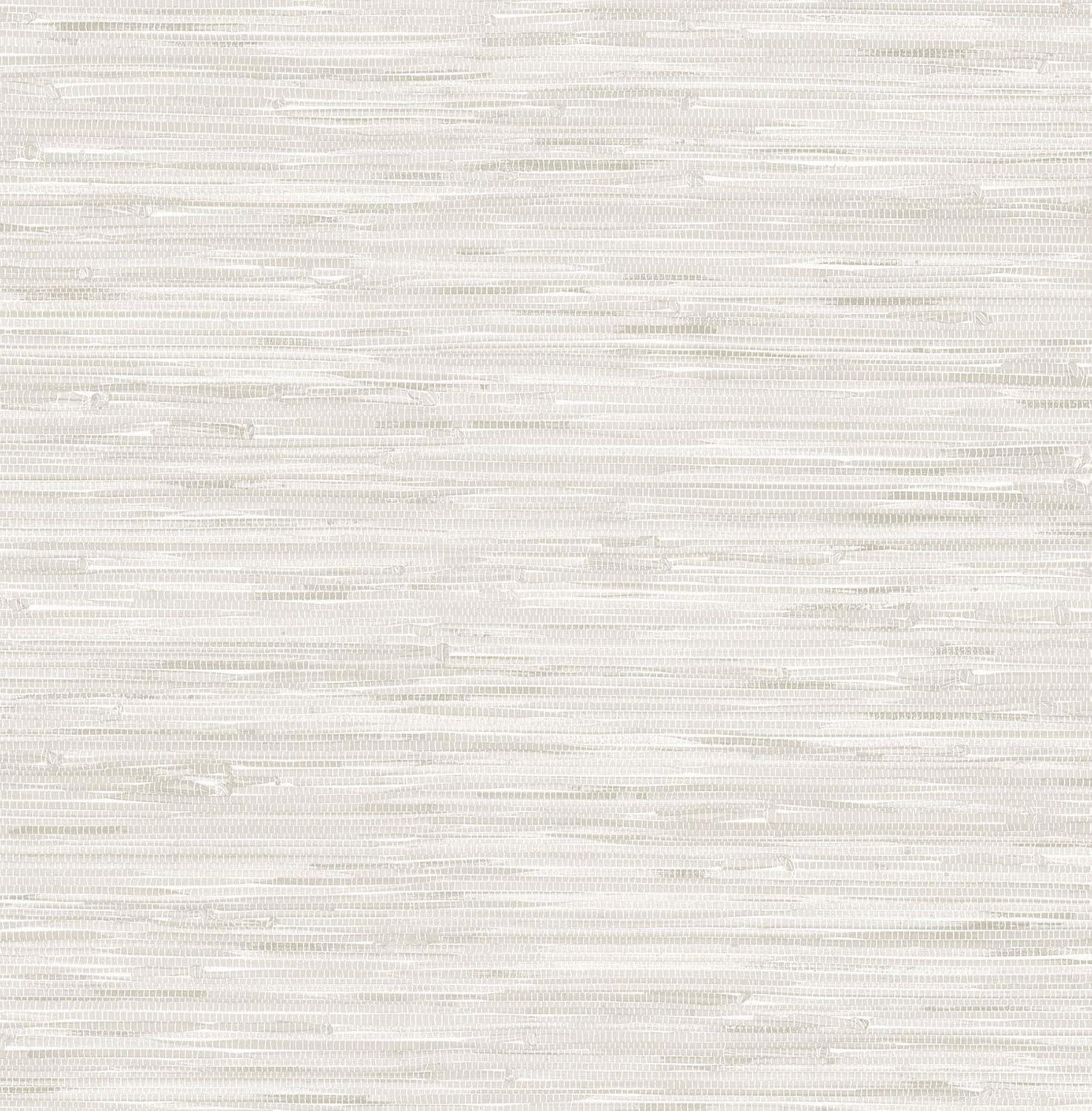 NuWallpaper Cream Grassweave Raised Ink Vinyl Peel And Stick Wallpaper, 216-in by 20.5-in, 30.75 sq. ft.