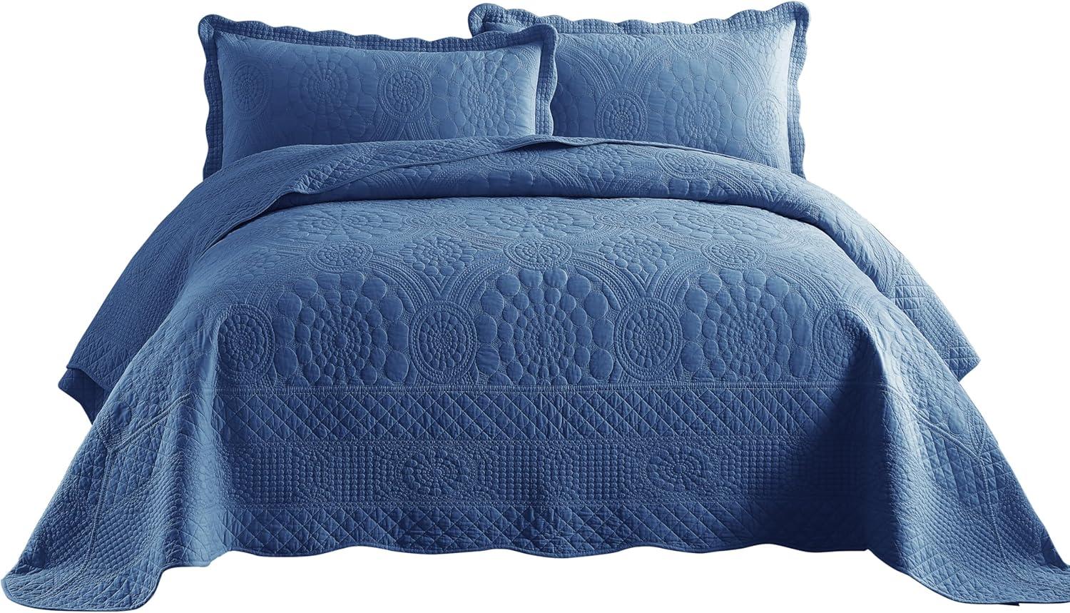 MarCielo Tfshasta Cotton Twill Patchwork Quilt Set