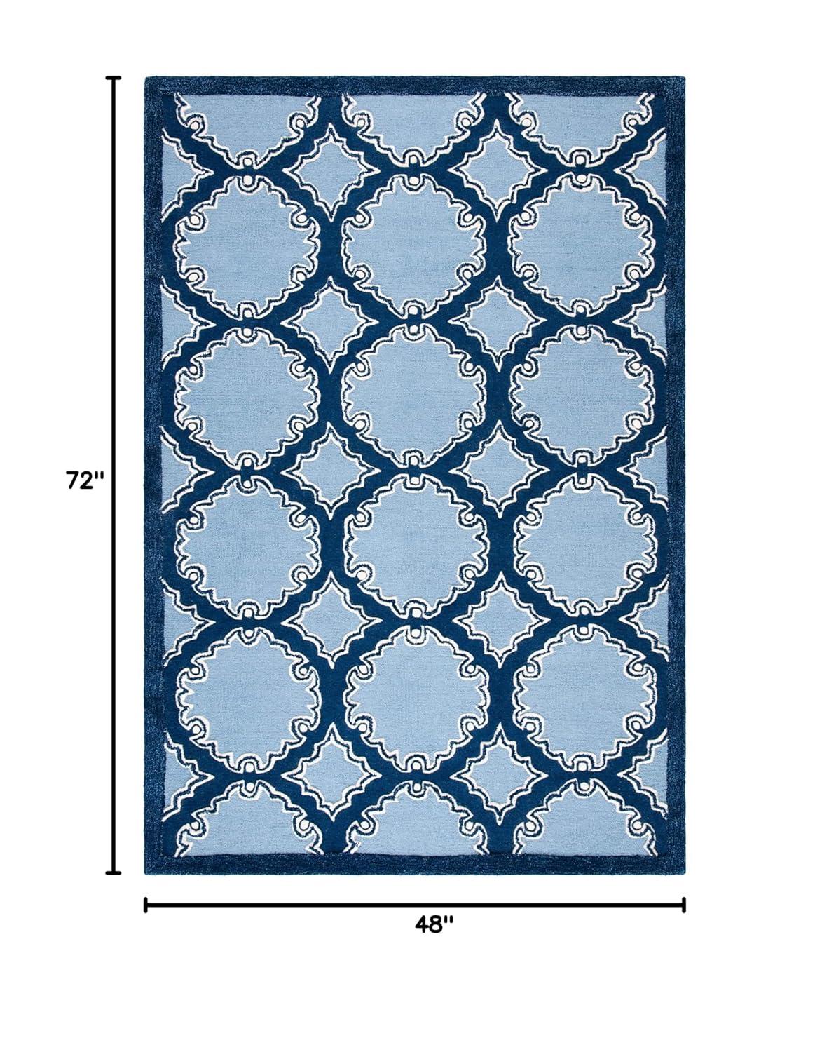 Safavieh Bella Hand Tufted Wool Geometric Rug | Wayfair