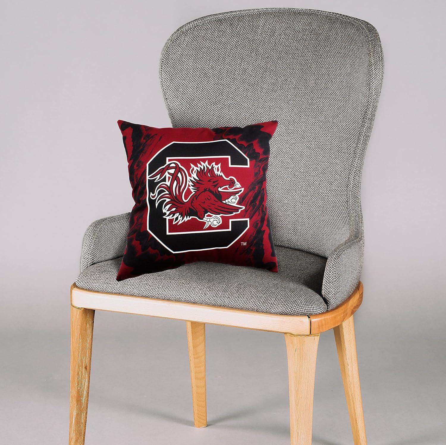 NCAA Reversible Throw Pillow