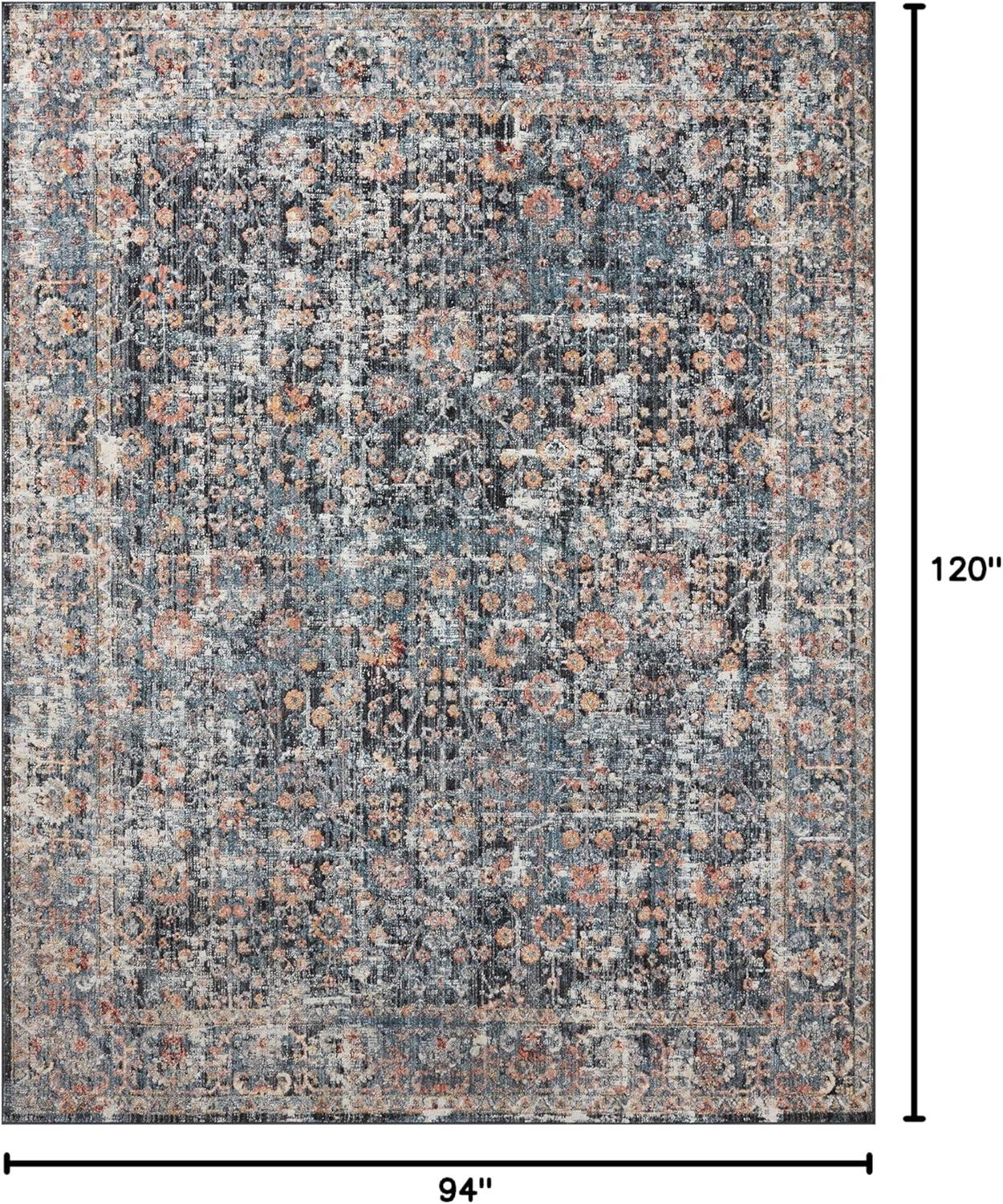 Loloi II Cassandra Collection CSN-05 Blue / Multi Oriental Area Rug 7'-10" x 10'