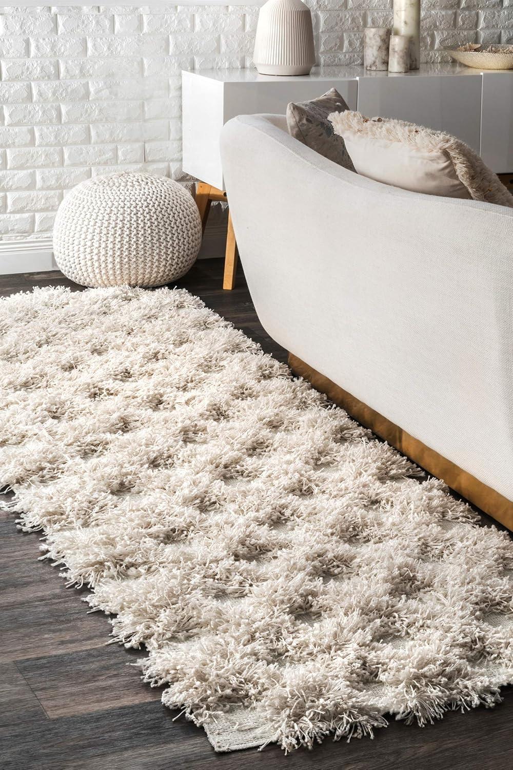 Nuloom Francene Diamond Trellis Shag Area Rug