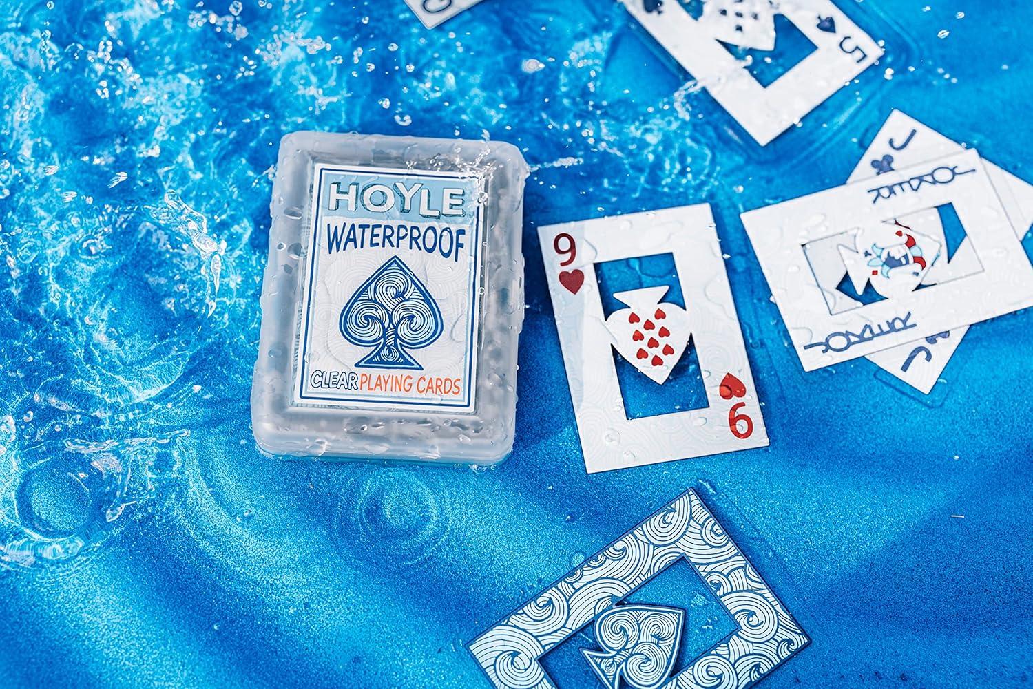 Hoyle Waterproof Clear Playing Card Game