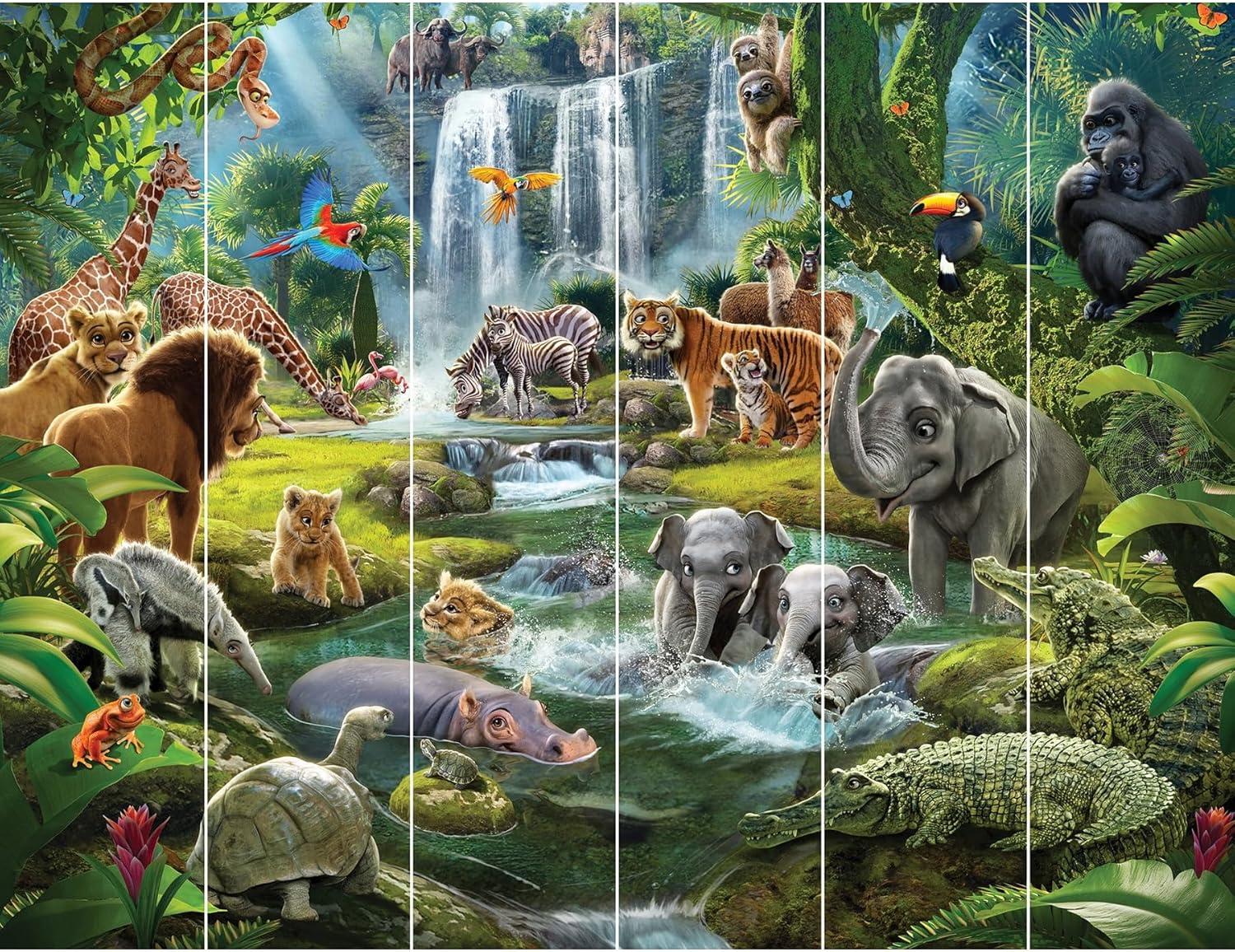 Walltastic Jungle Adventure Wall Mural