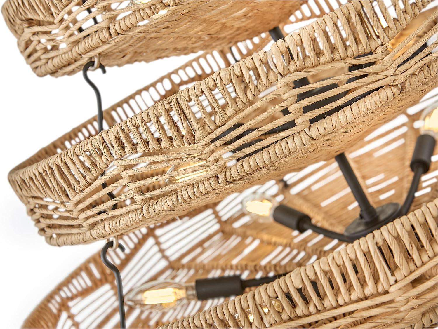 13 - Light Unique Tiered Chandelier
