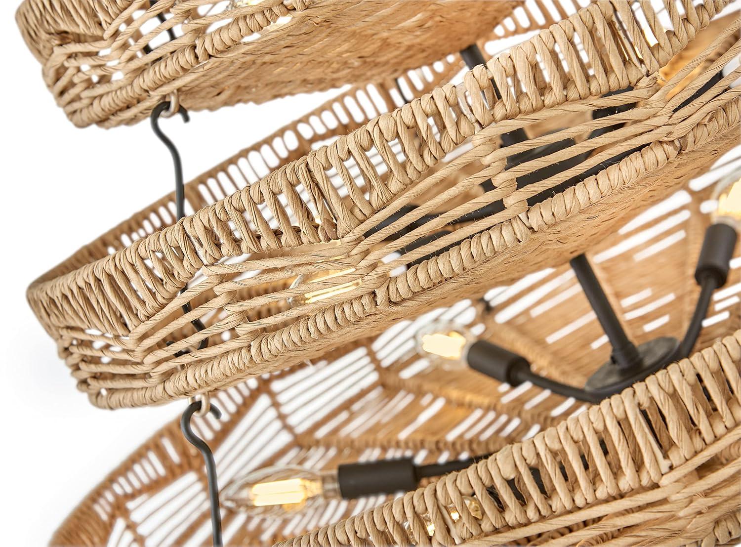 13 - Light Unique Tiered Chandelier