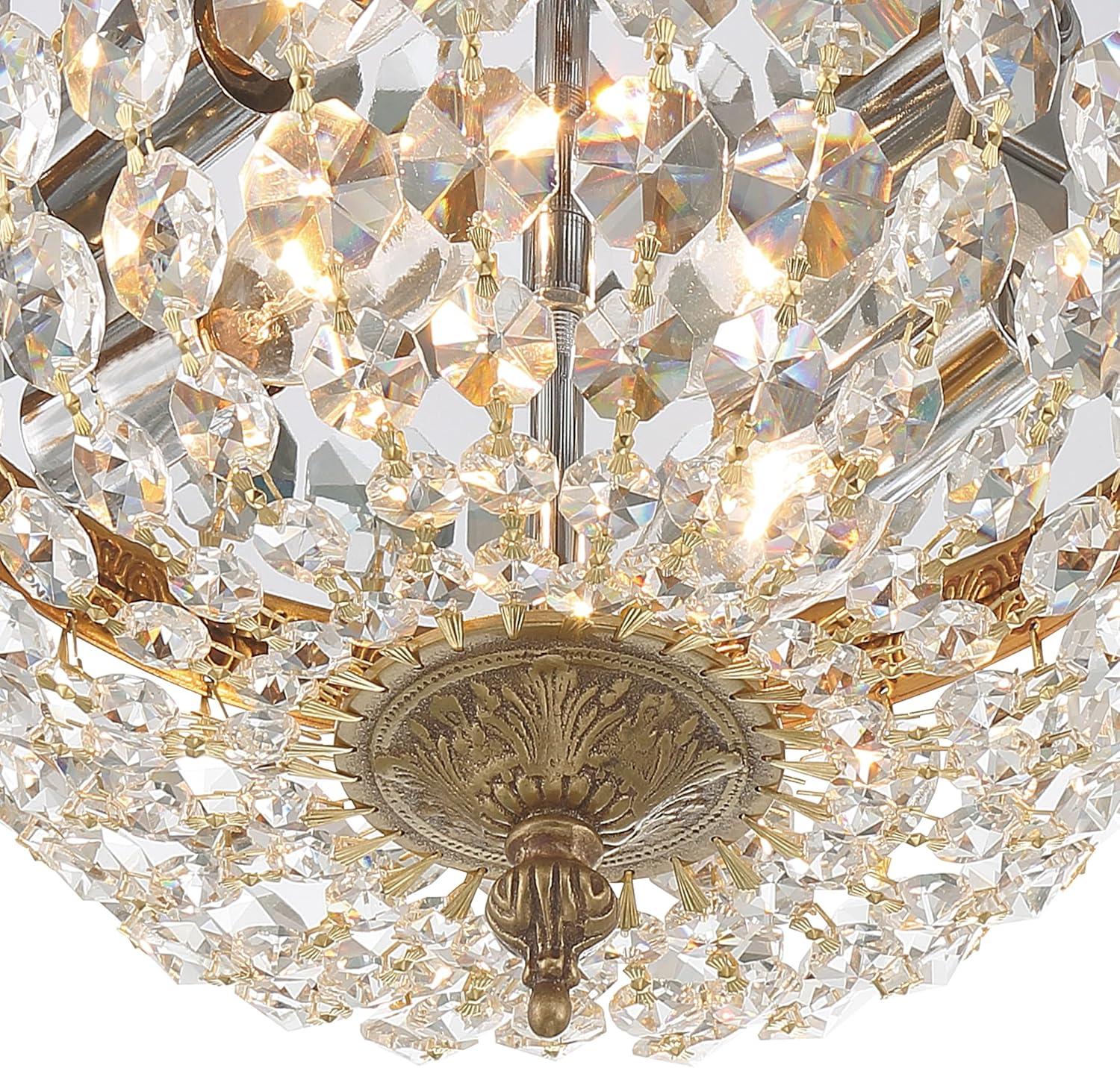 Willa Arlo™ Interiors Serita Crystal Flush Mount