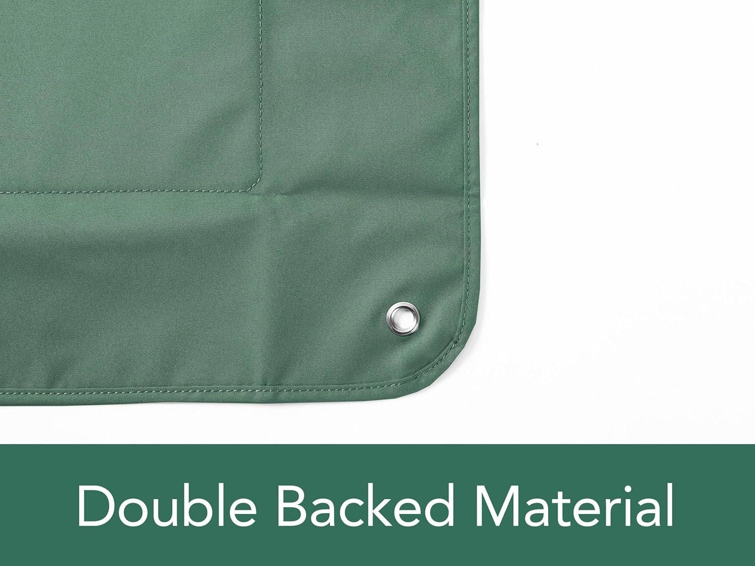 Covermates Armor Top Air Conditioner Cover - Durable Outdoor Protection for AC Units, Classic 12-Guage Vinyl, Armor Top 24W x 24D, Green