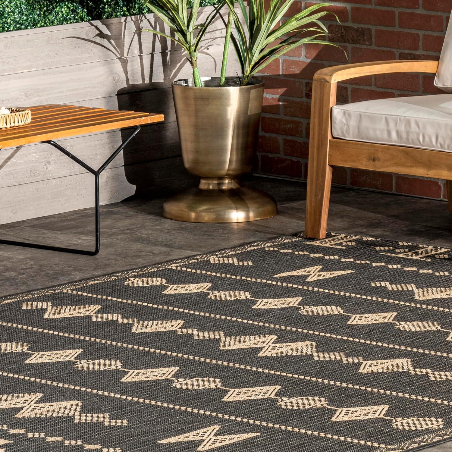 nuLOOM Cari Moroccan Global Indoor and Outdoor Area Rug