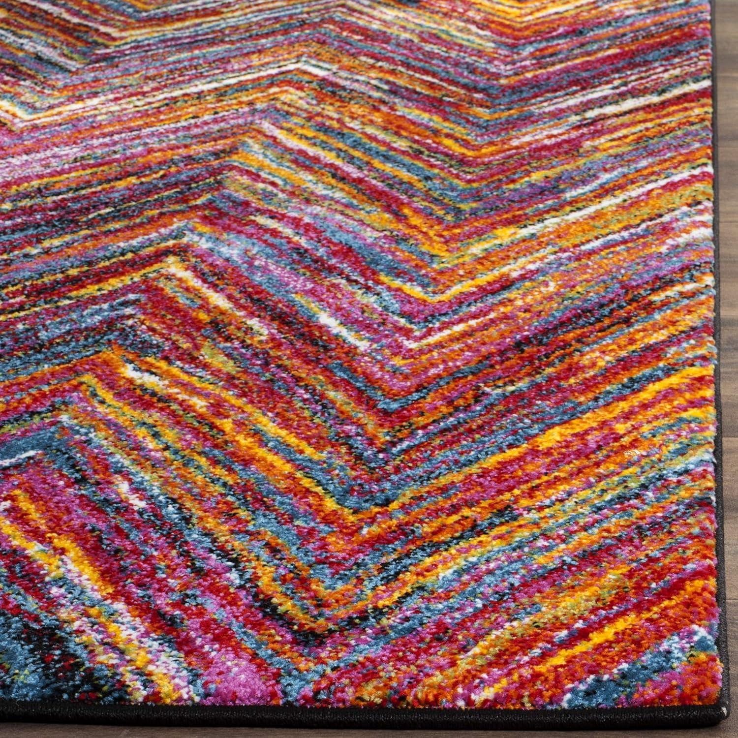Aruba ARB505 Power Loomed Area Rug - Multi - 5'3"x7'6" - Safavieh.