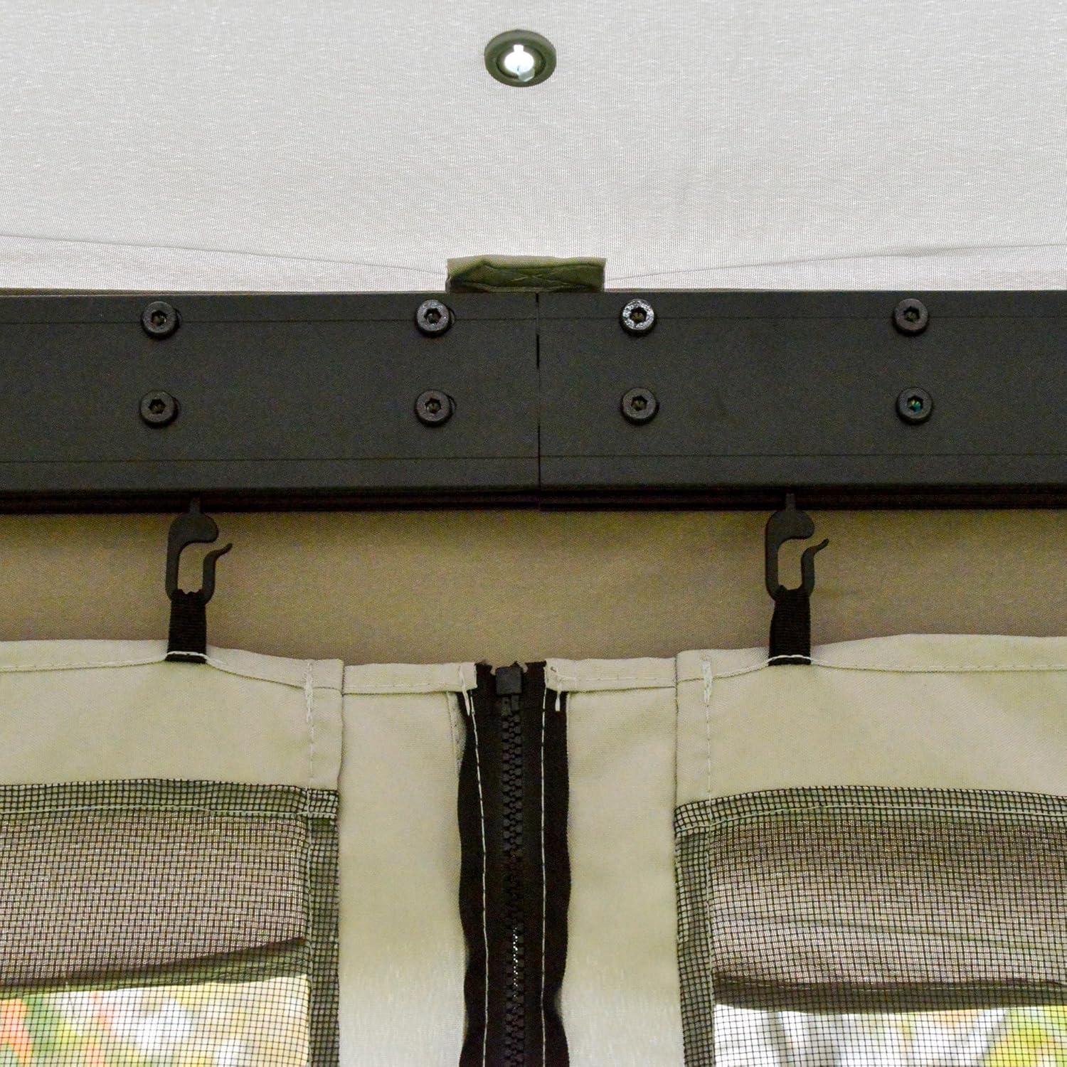 Outsunny 10' x 13' Canopy Shelter Gazebo, Lightweight