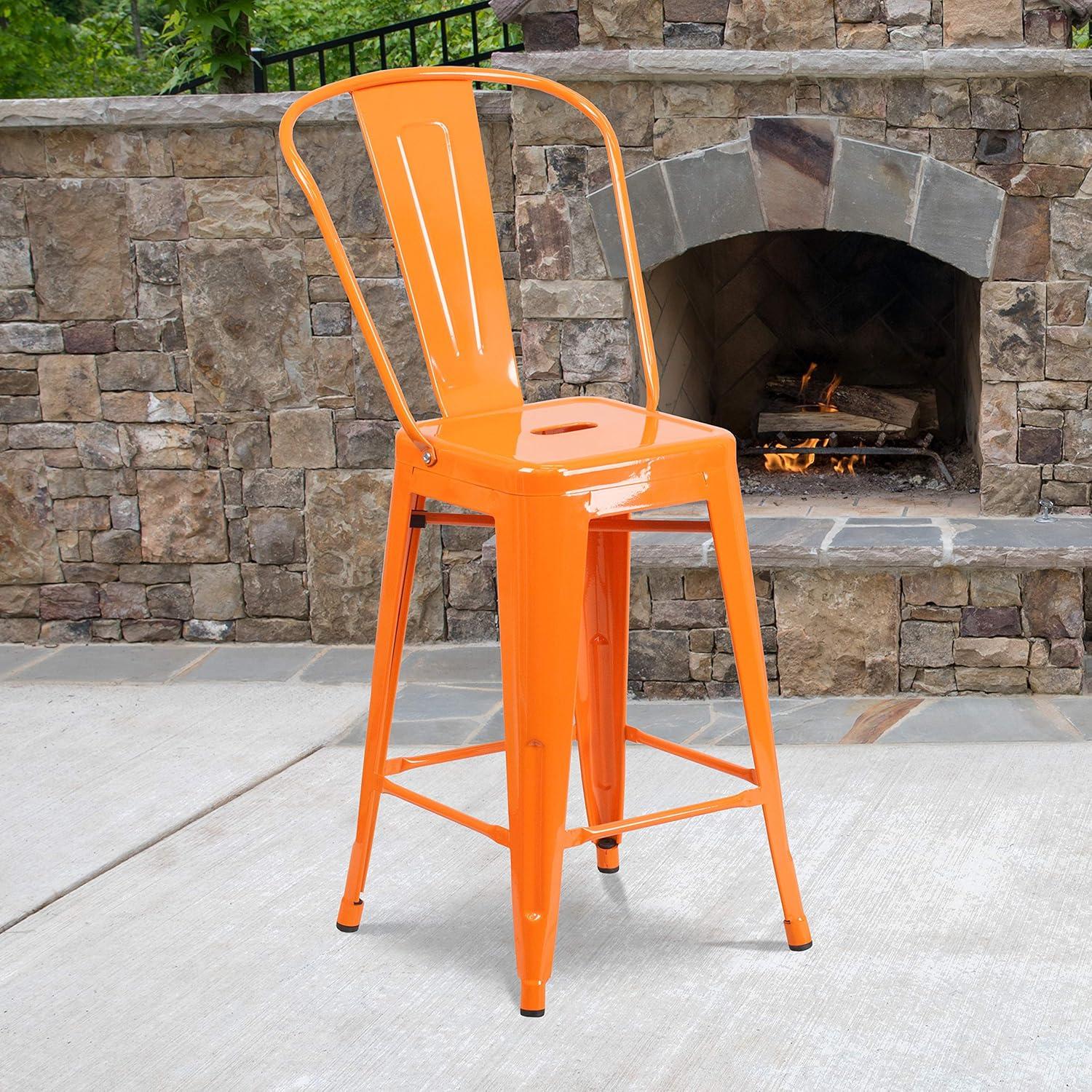 Metal Outdoor Stool