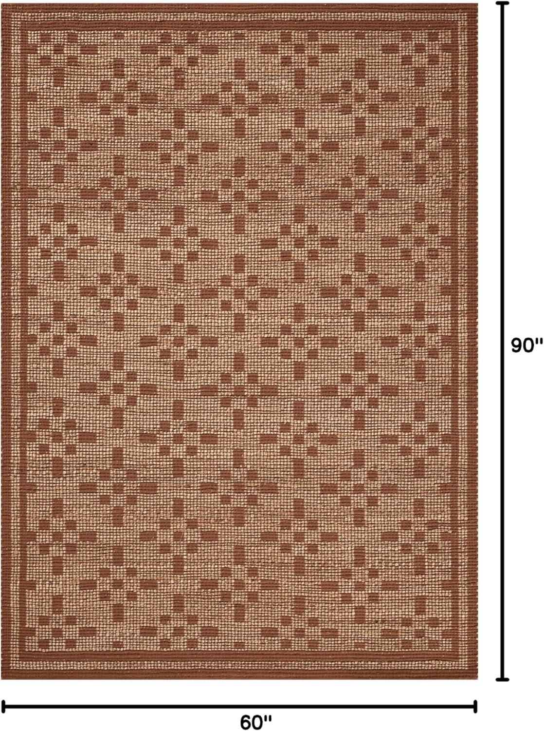 Judy II Jute-Blend Rug by Chris Loves Julia x Loloi - Natural and Spice / 5' x 7'6"