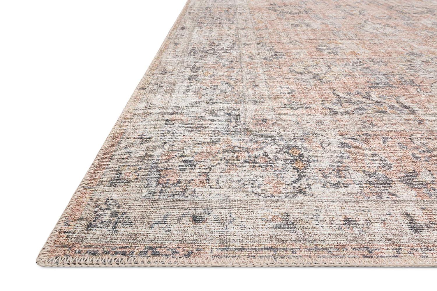Roze Rug - Blush and Grey / 5' x 7'6"