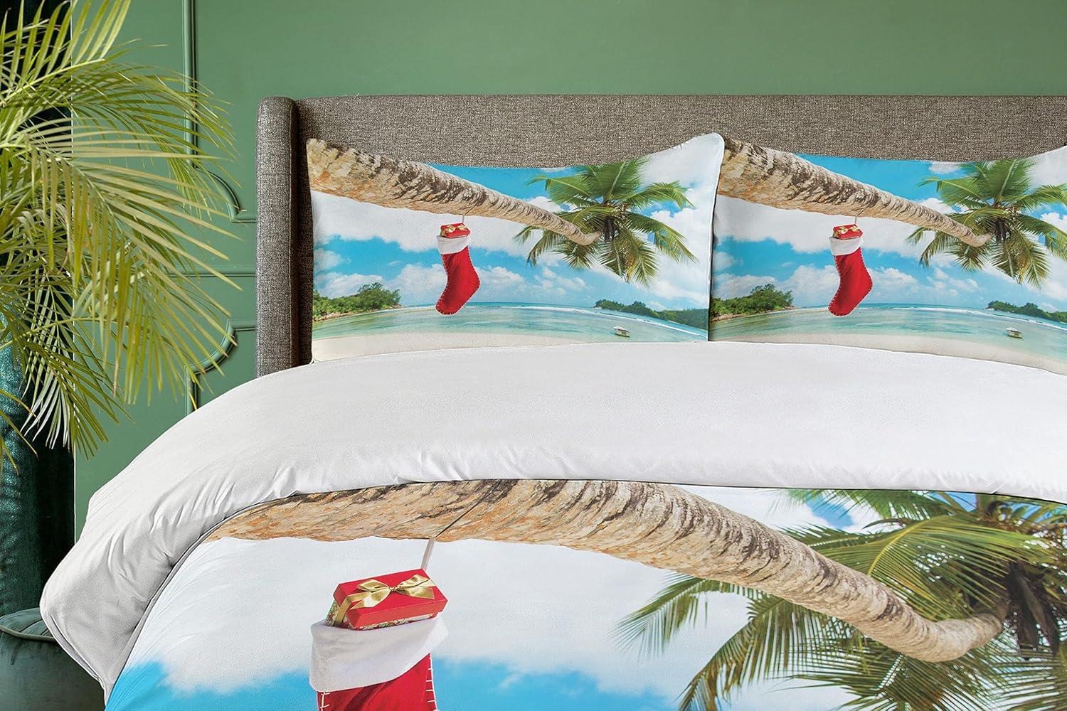 Christmas Coastal Duvet Cover Set