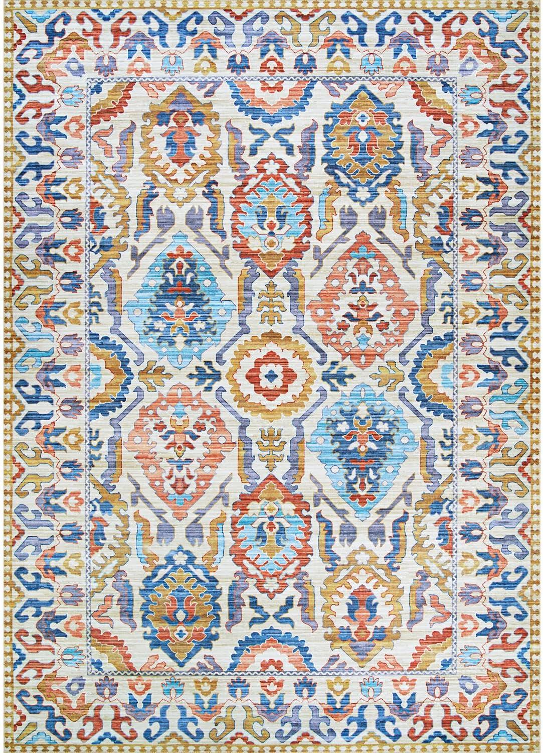 Couristan Pasha Tribal Ivory Runner Rug