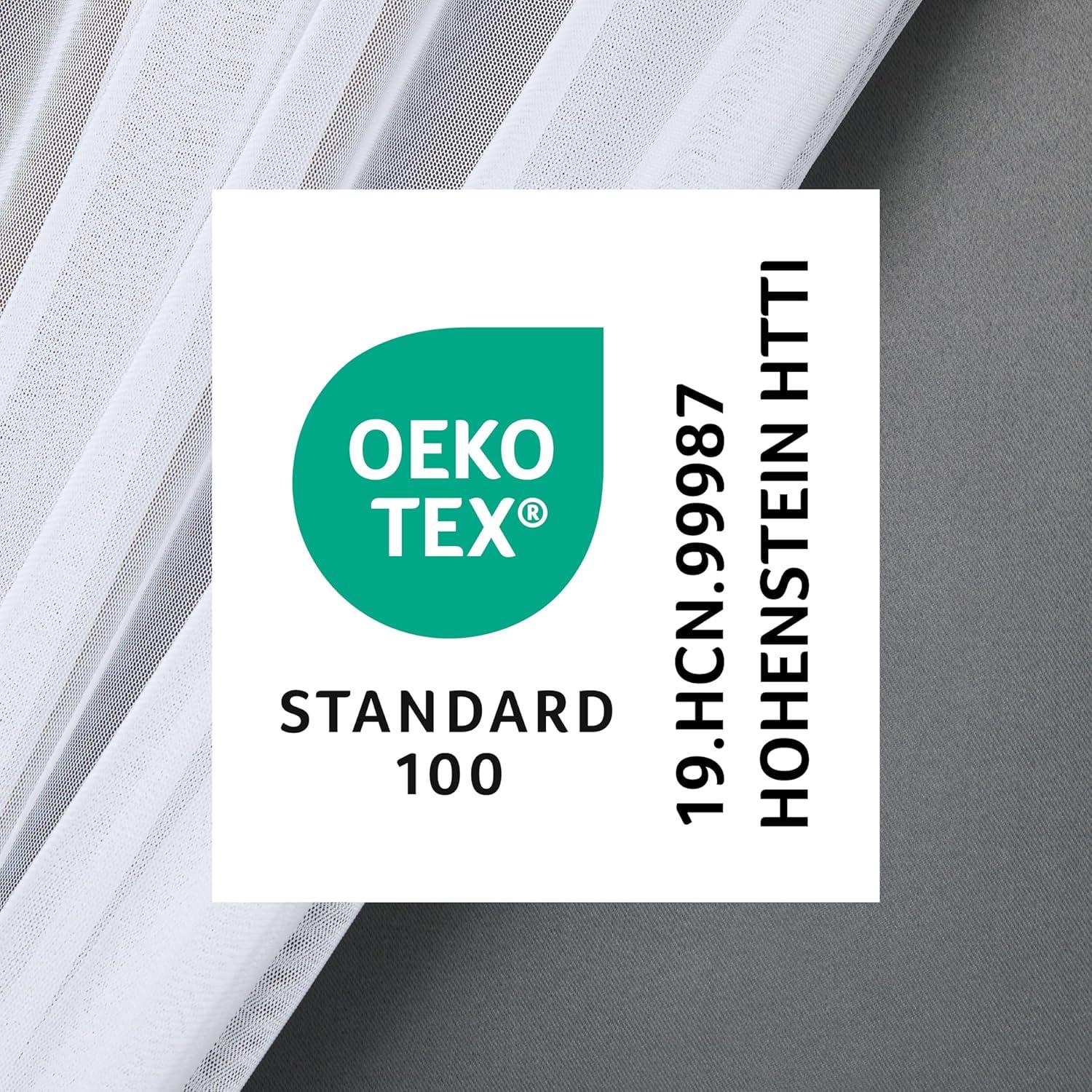Set of 2 (108"x52") Caterina Layered Solid Blackout with sheer top Curtain Panels Black Pearl - Exclusive Home