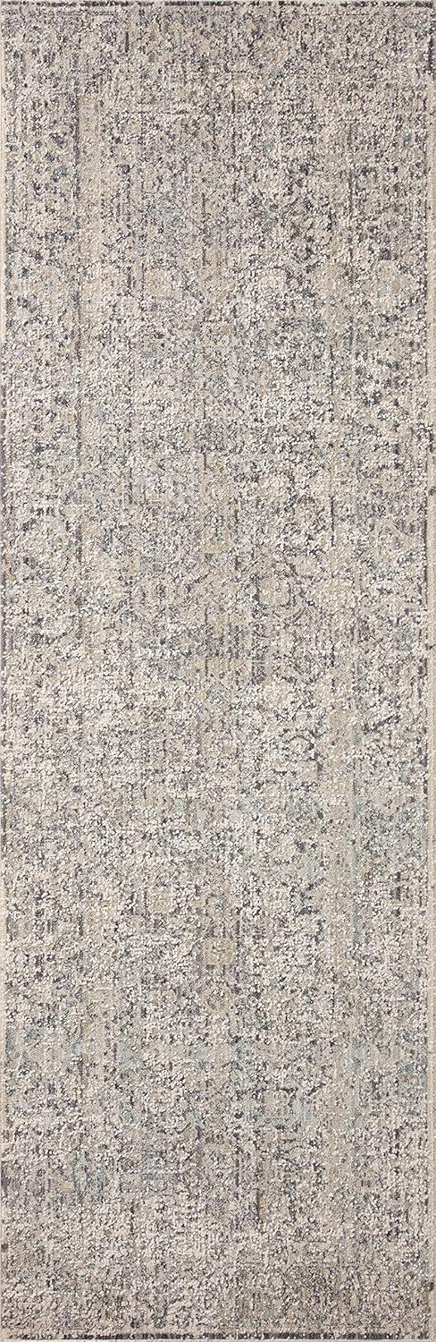 Stone and Mist Wool and Synthetic 5'-3" x 7'-9" Area Rug