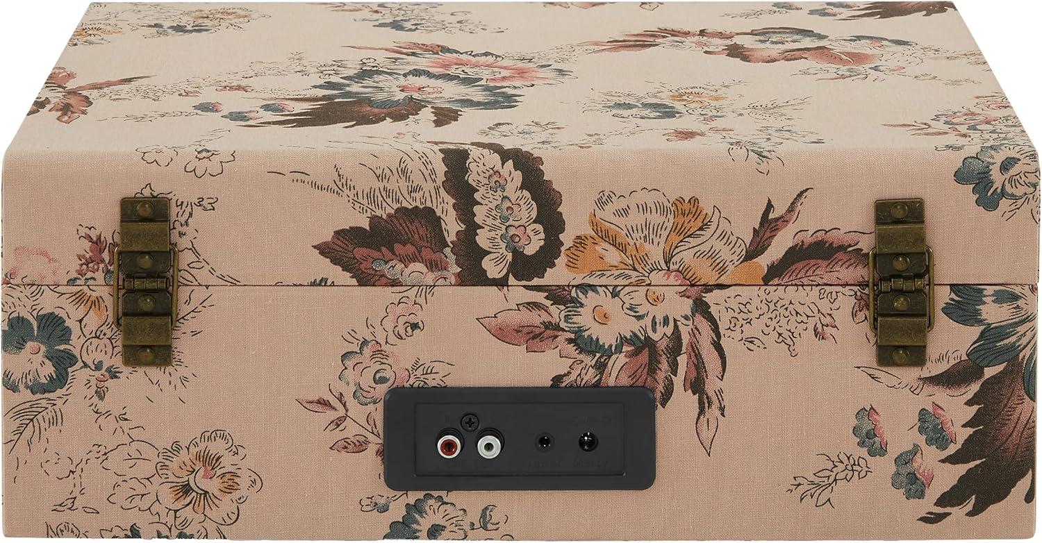 Crosley Floral Voyager Bluetooth Record Player