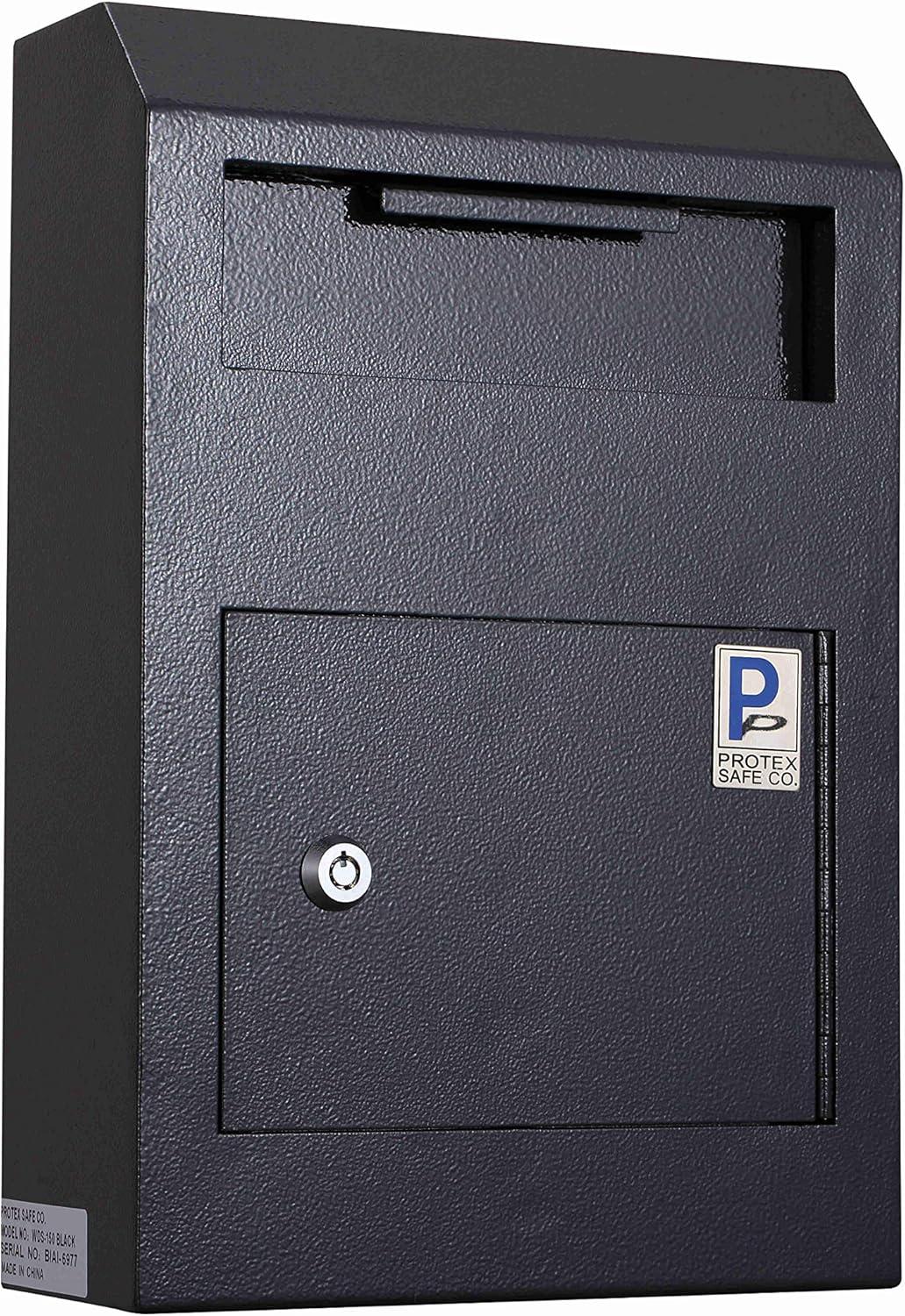 Protex Safe Co. Wall Mount Steel Drop Box