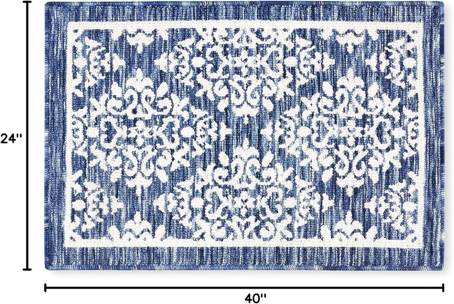 Town & Country Living TOWN & COUNTRY EVERYDAY Walker Everwash Non-Slip Backing Kitchen Mat