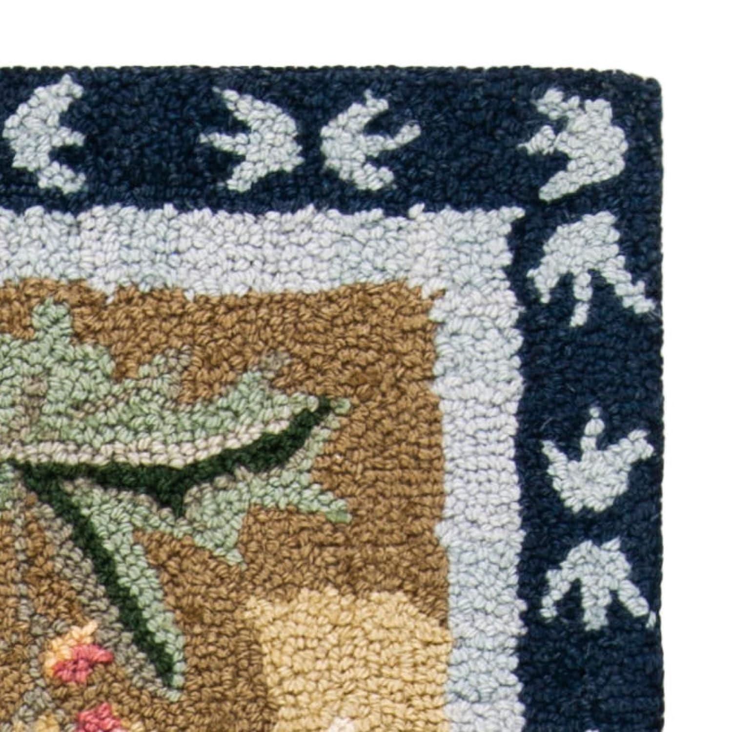 Chelsea HK56 Handmade Accent Rug - 2'9"x4'9" - Black - Safavieh