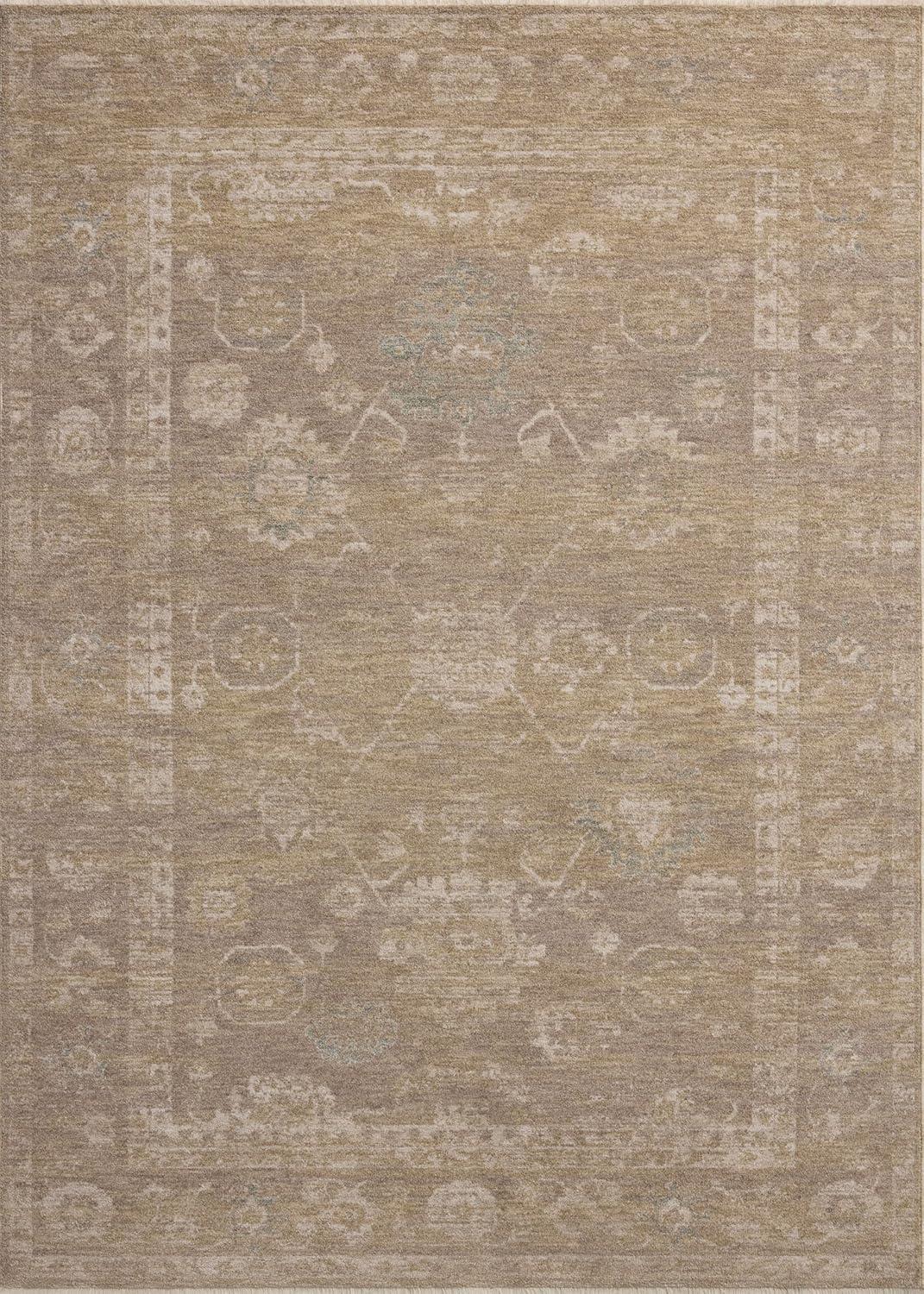 Chris Loves Julia x Loloi Louisa Taupe / Gold Area Rug