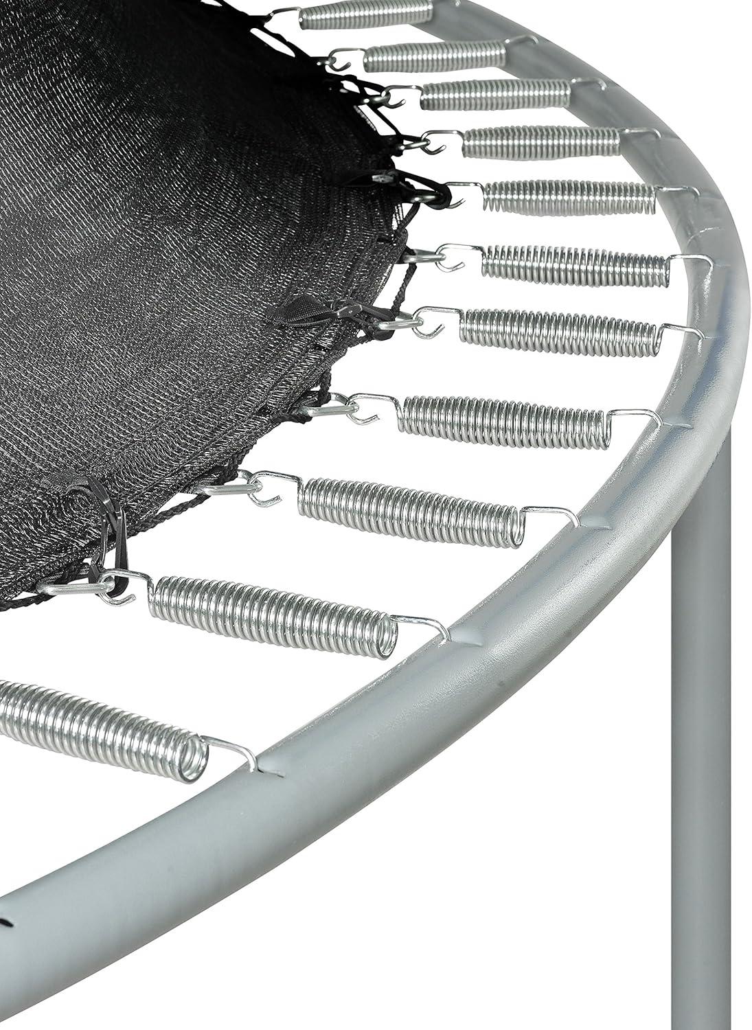 Upper Bounce Machrus Upper Bounce Trampoline Safety Net For 14 ft Round trampolines using 4 Curved Poles