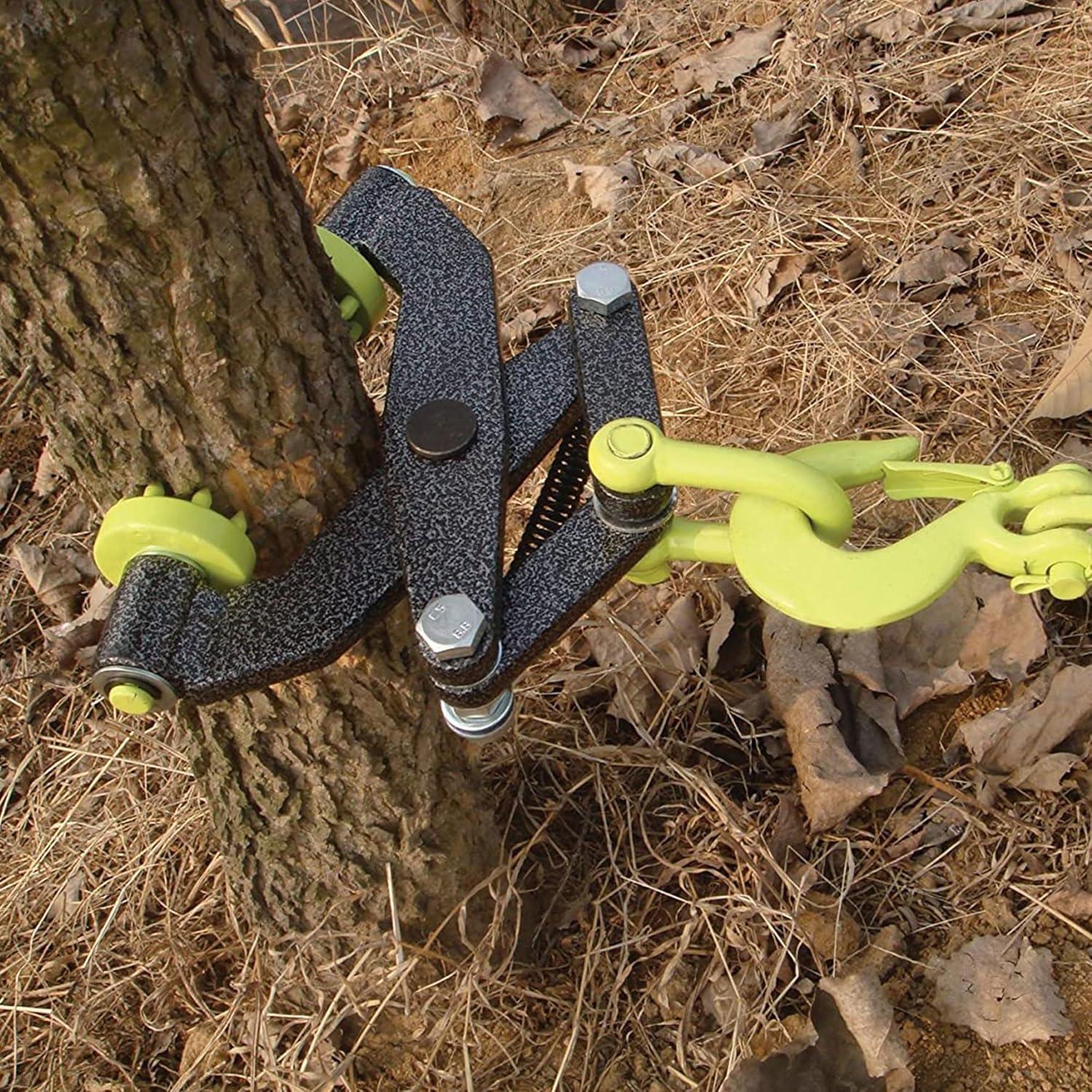 Brush Grubber BG-01 Original Brush Grubber Root Puller Gardening Weed Puller Tool for Clearing Brush & Small Tree Stumps w/ Gripping Teeth & Jaws