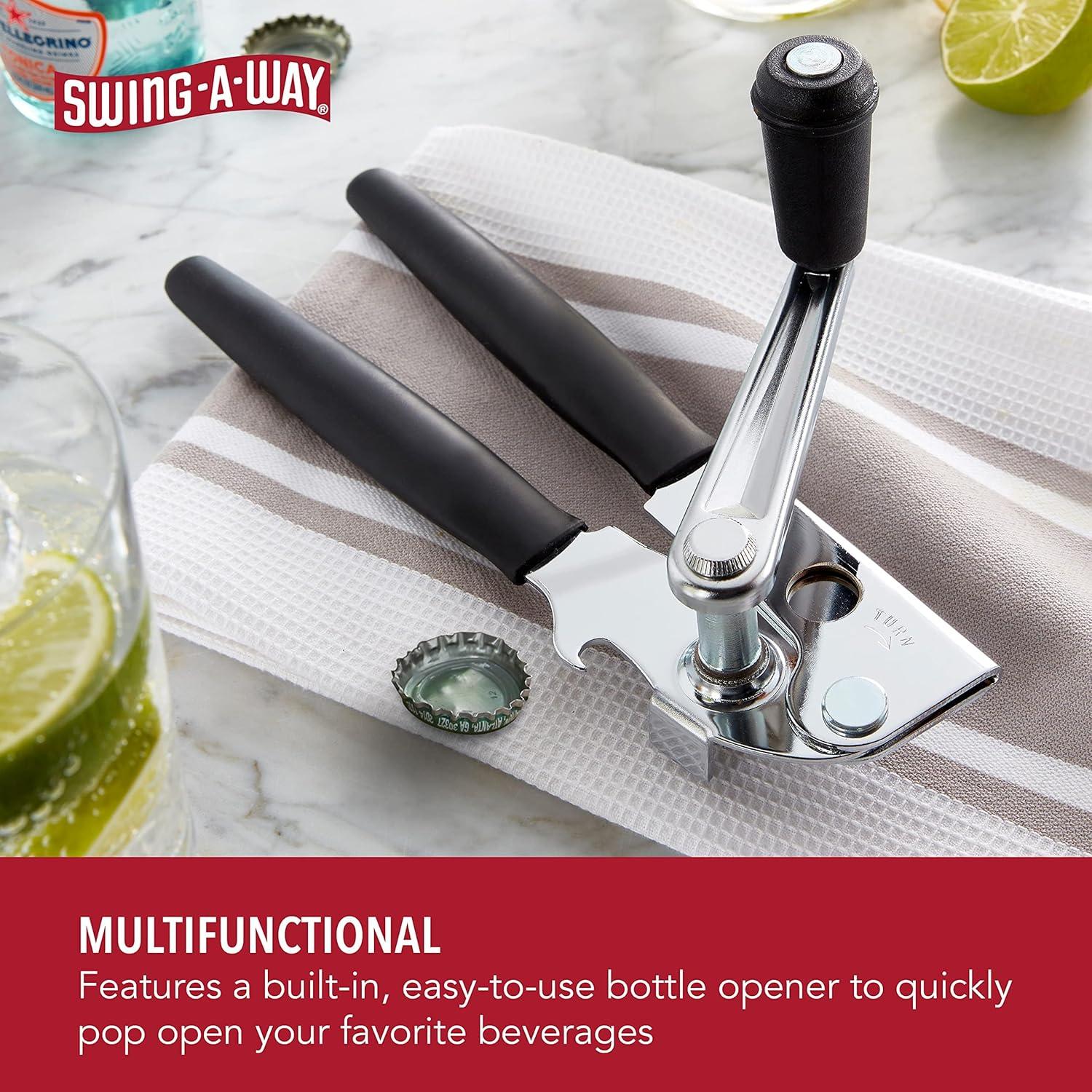 Swing-A-Way Stainless Steel Manual Can Opener