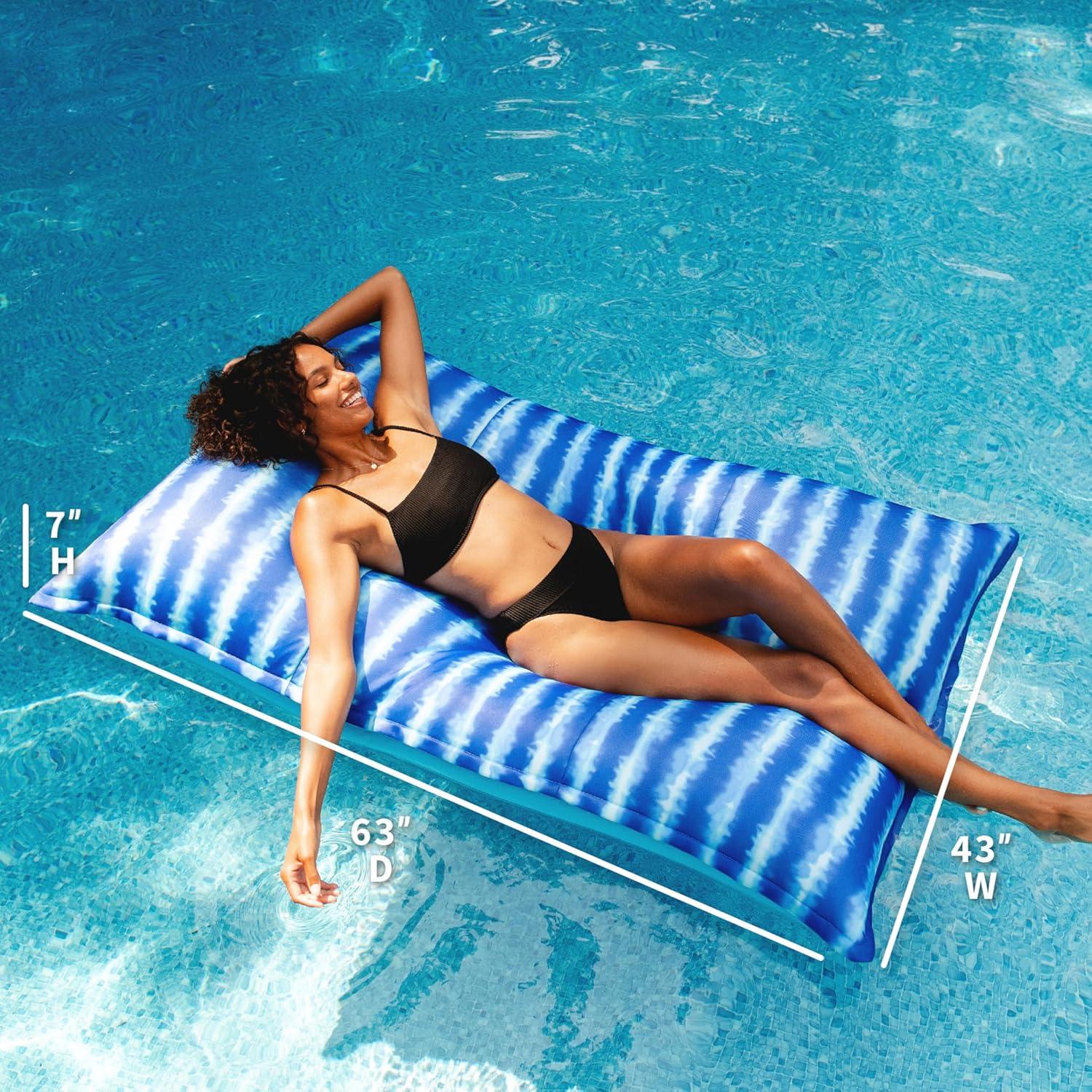Big Joe Big Joe Lagoon Lounger Pool Float, No Inflation Needed
