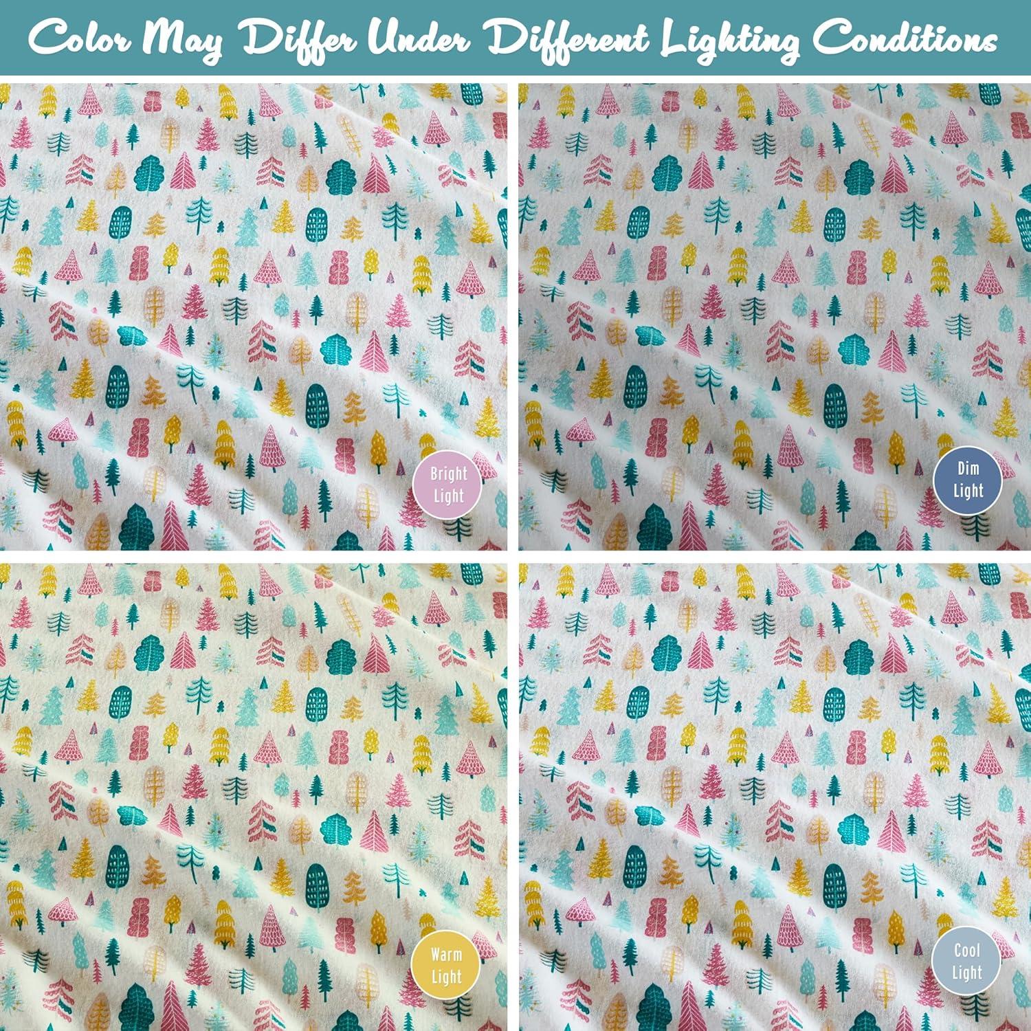 Printed Cotton Flannel Sheet Set