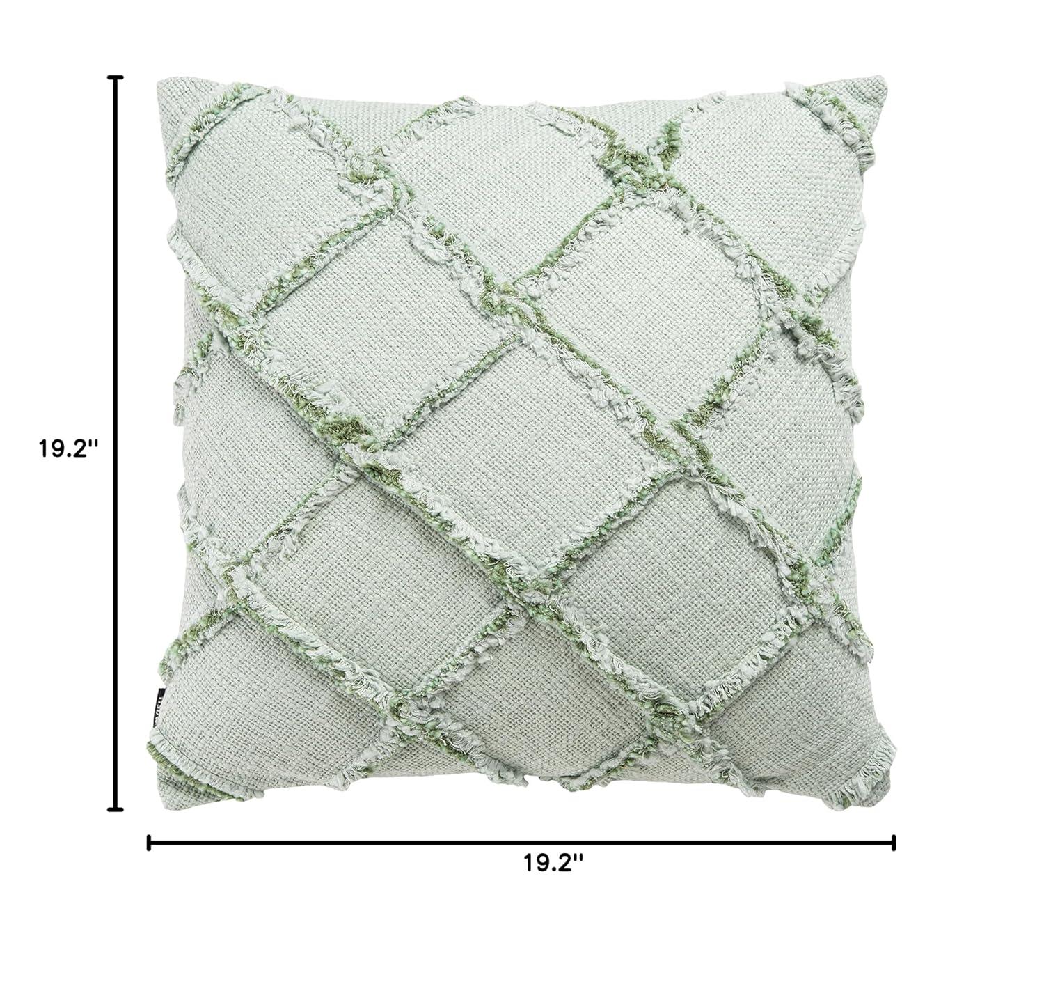 Safavieh Ashlin Fringed Cotton Throw Pillow