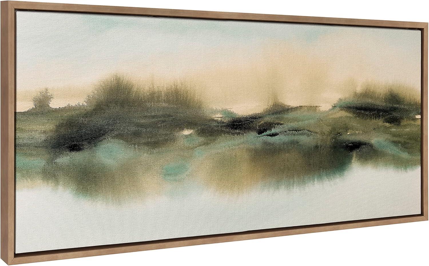 Sylvie Tranquil Meadows Framed Canvas by Amy Lighthall - Kate & Laurel All Things Decor