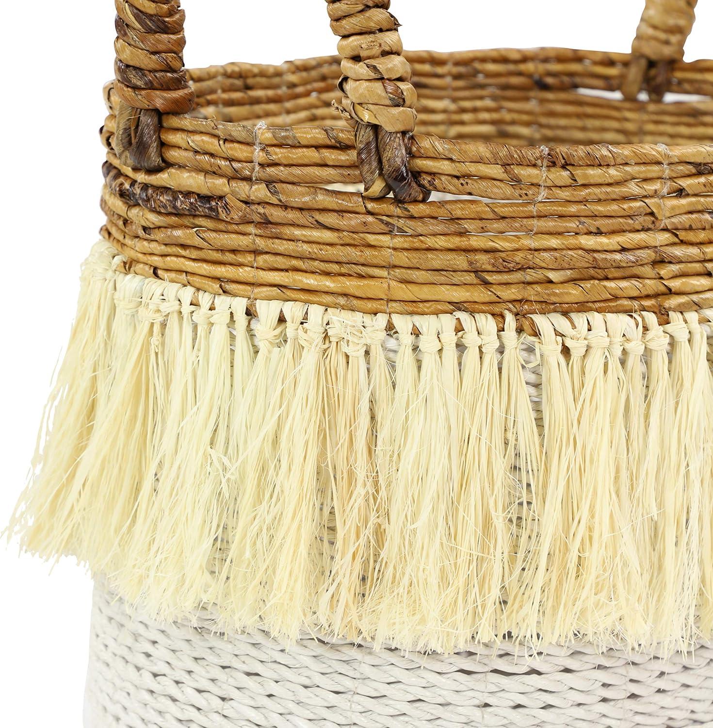 Round 2 Piece Wicker Basket Set