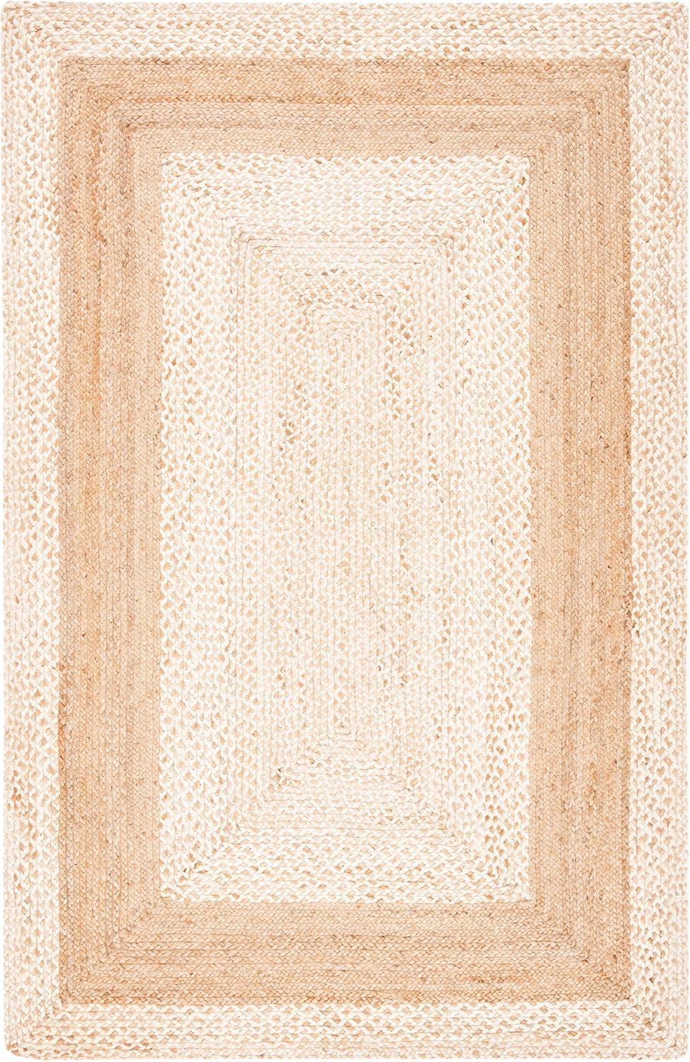 Natural Fiber NF888 Flat Weave Indoor Area Rug - Natural - 4'x6' - Safavieh