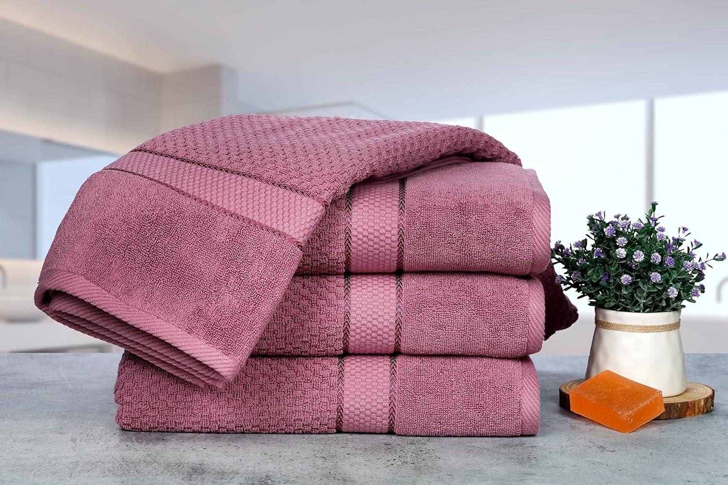 Mulaayam 100% Cotton Popcorn Textured Towel Collection