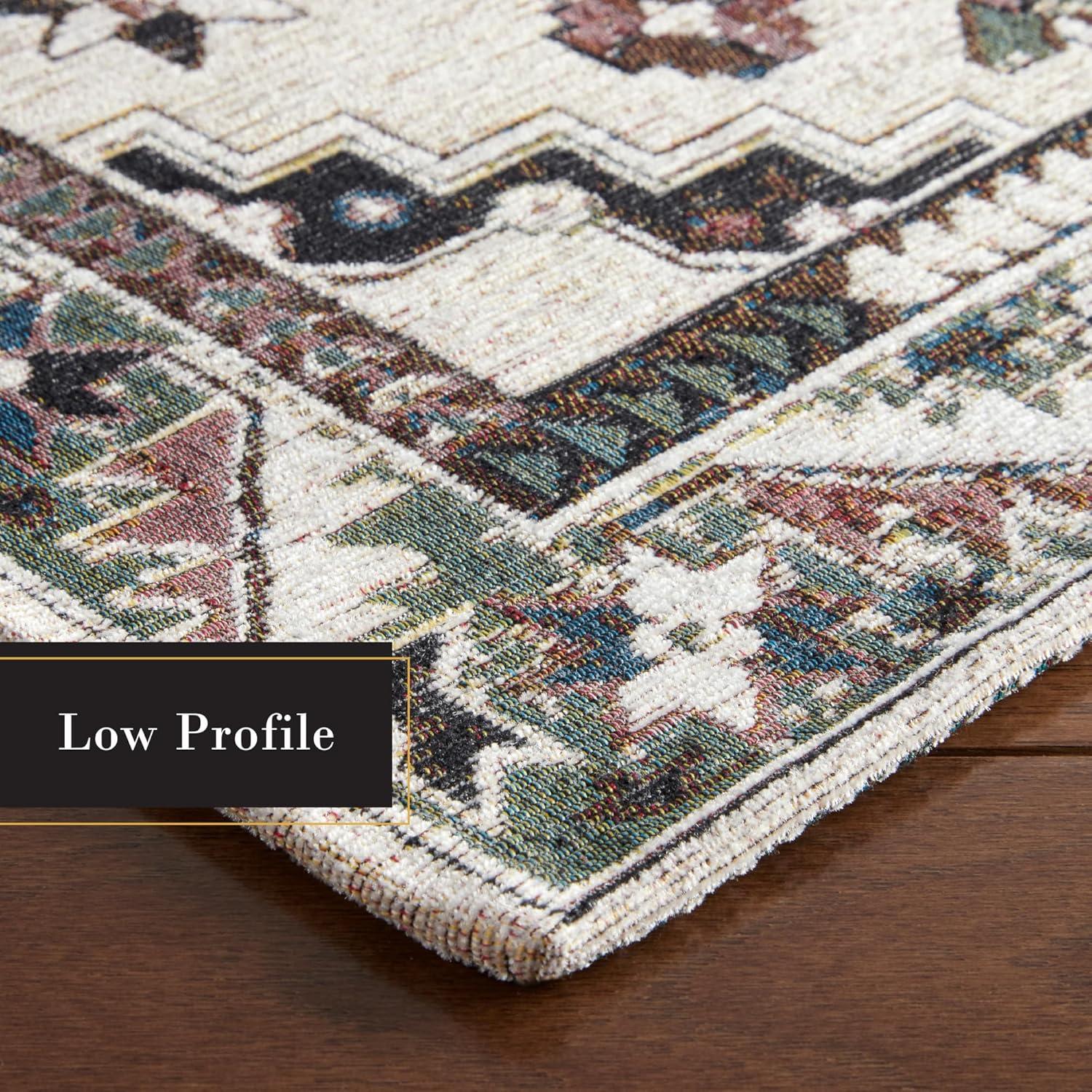 Town & Country Living TOWN & COUNTRY LUXE Livie Everwash Non-Slip Backing Kitchen Mat