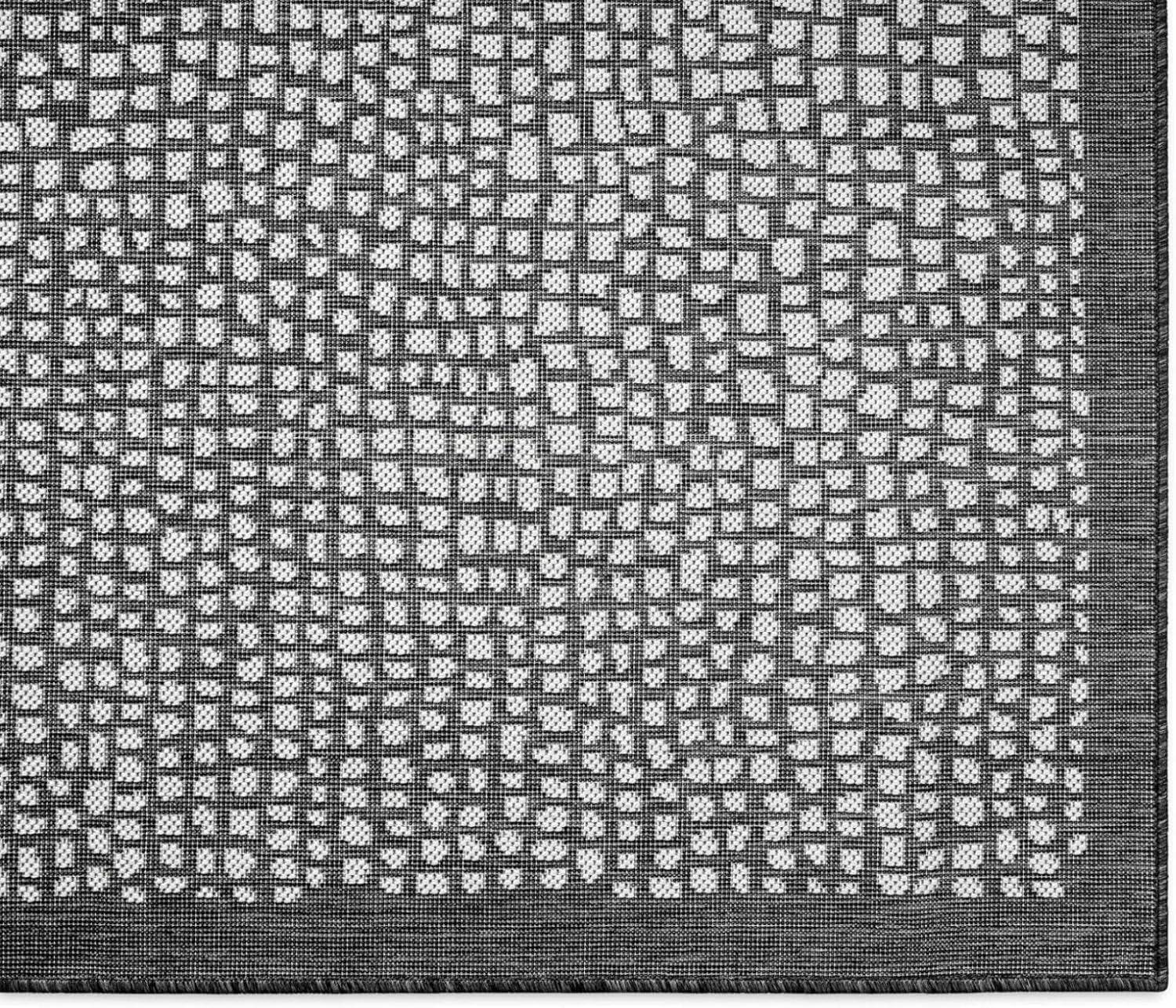 TOMMY BAHAMA Marlin Transitional Indoor/Outdoor Area Rug, Black